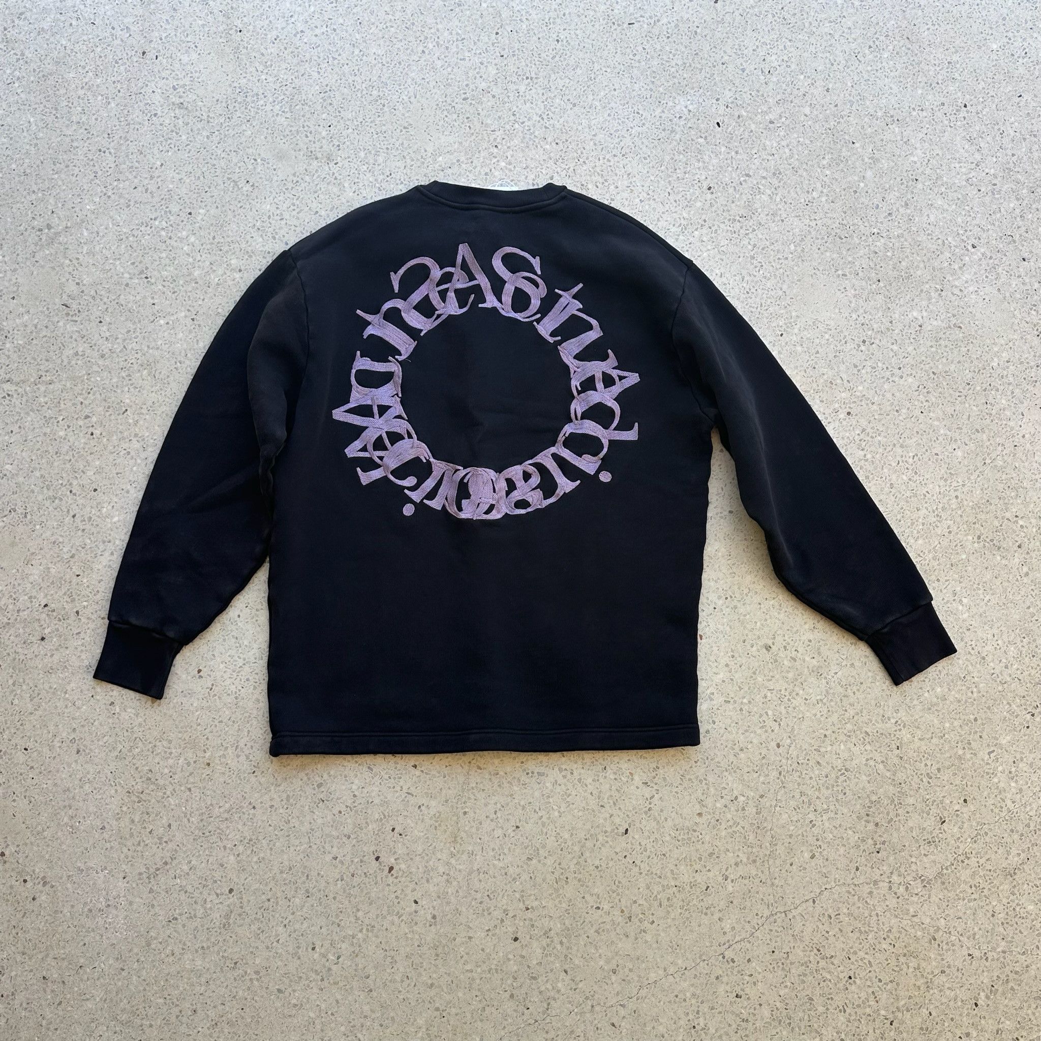 Acne Studios Embroidered Logo Sweatshirt Size US L / EU 52-54 / 3 - 4 Thumbnail
