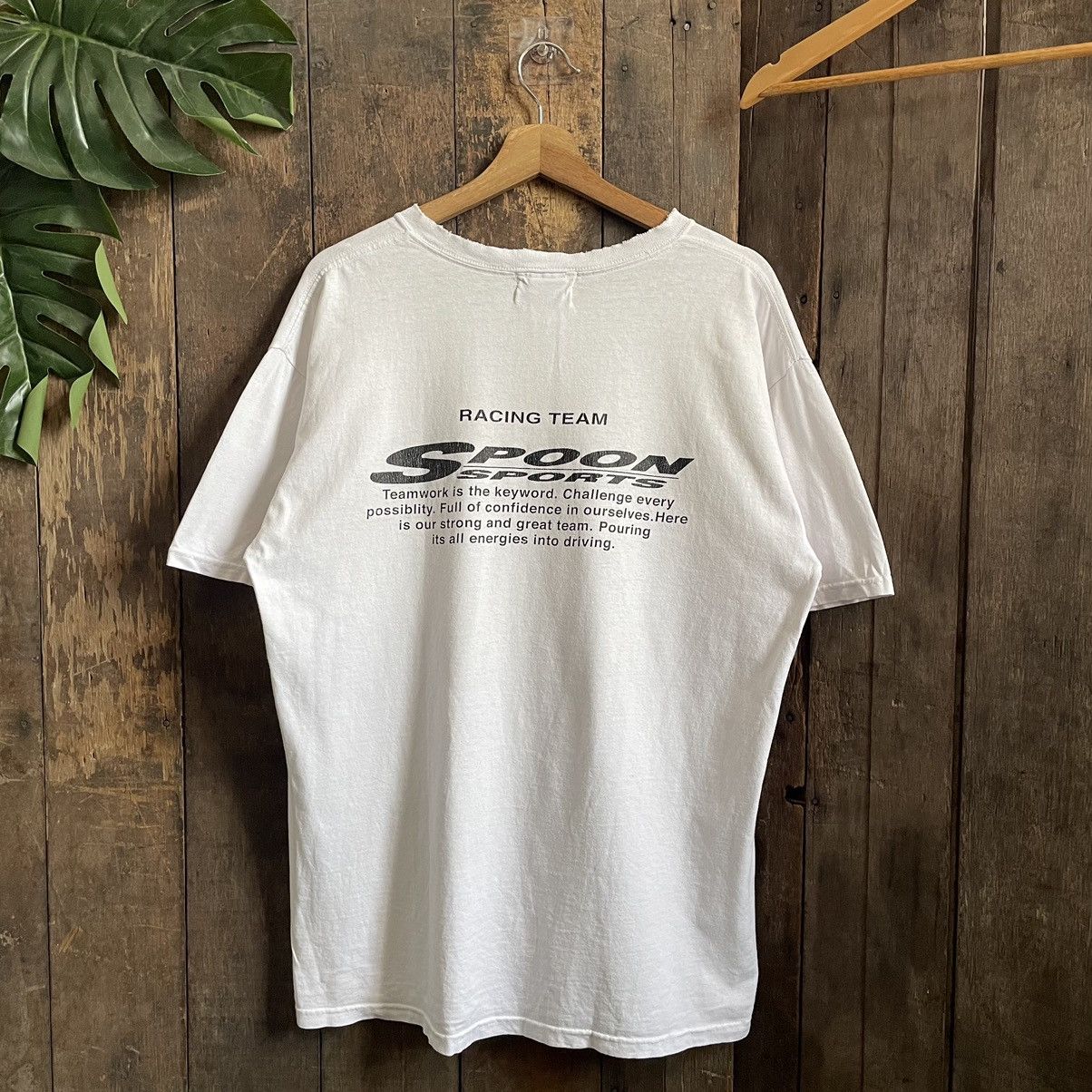 Vintage Vintage Honda Spoon Sport Racing Team Tshirt Size US L / EU 52-54 / 3 - 1 Thumbnail