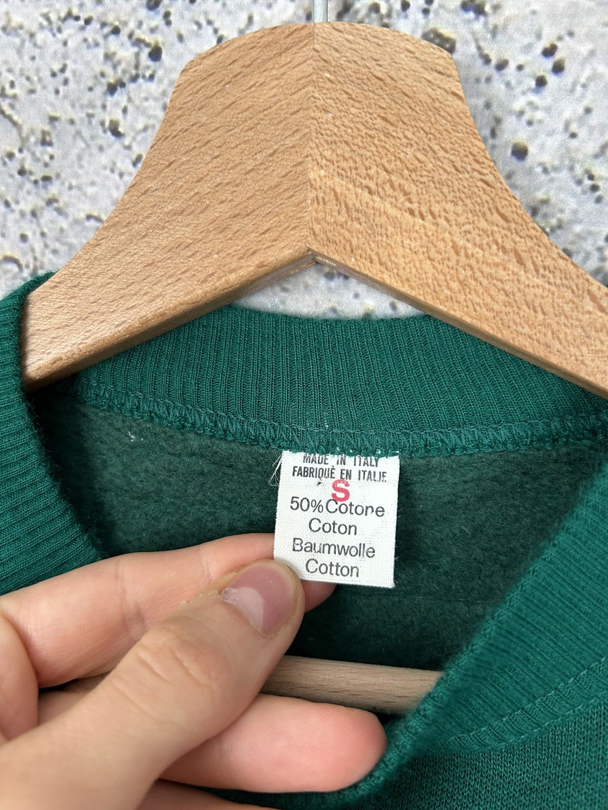 Other Vintage Navy Crew Military Green Crewneck 90s USA Size US S / EU 44-46 / 1 - 6 Thumbnail