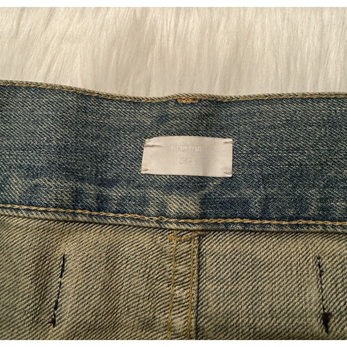 Ermenegildo Zegna × Fear of God Fear Of God x Ermenegildo Zegna Denim Jeans Light Blue 32 Size US 32 / EU 48 - 6 Thumbnail
