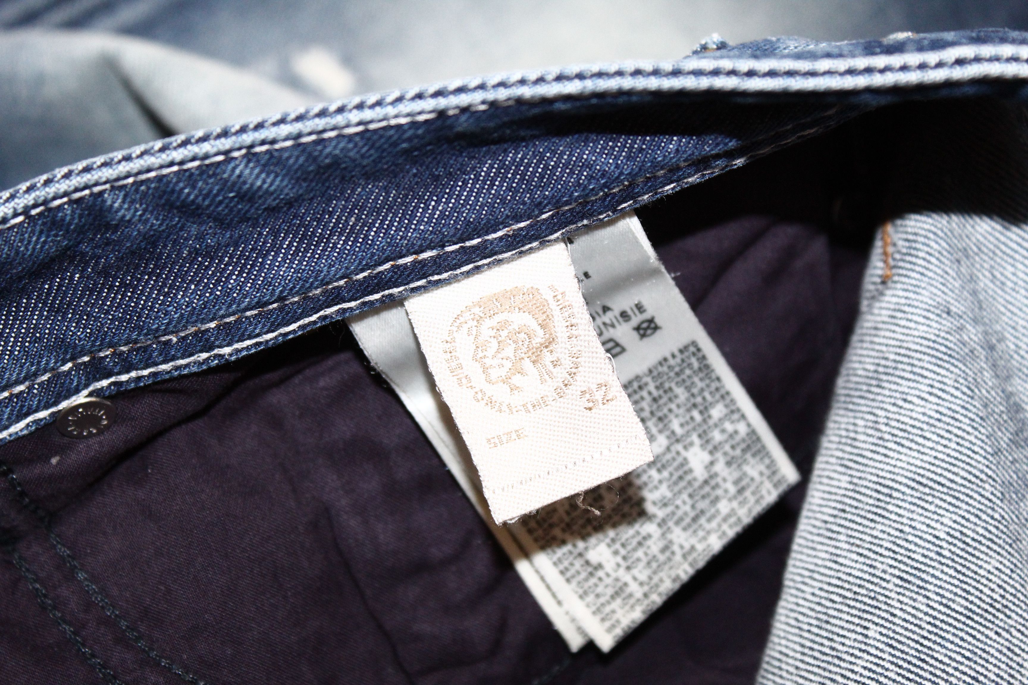 Diesel DIESEL D.N.A. Larkee Regular-Straight 008Y3 Distressed Jeans Size US 32 / EU 48 - 9 Thumbnail