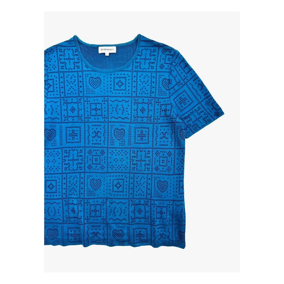 Yves Saint Laurent YSL Rayon tee Size US L / EU 52-54 / 3 - 2 Thumbnail