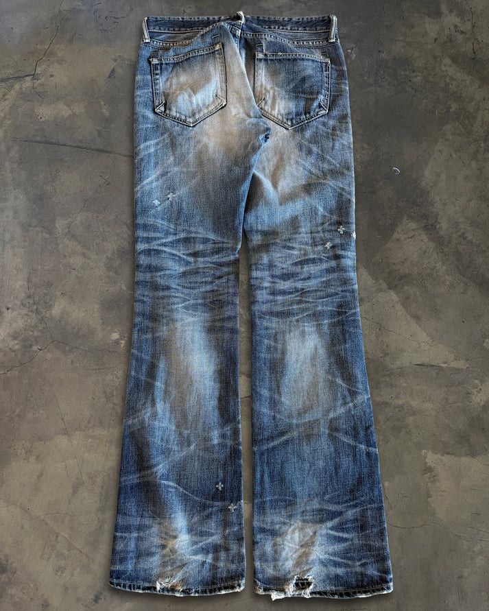 CIVARIZE CIVARIZE FLARED FADED DENIM Size US 30 / EU 46 - 4 Thumbnail