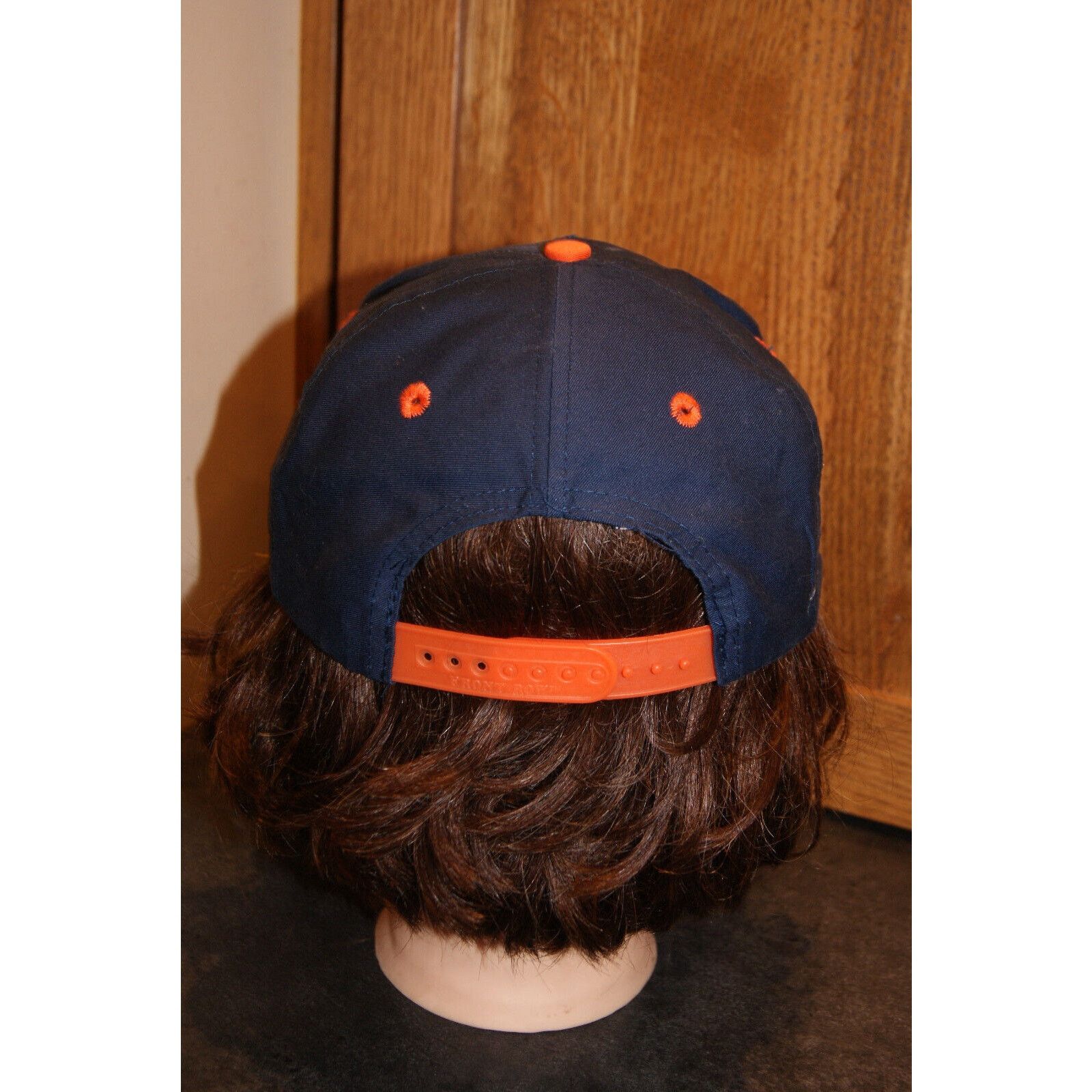 NFL VTG 90s Chicago Bears Eastport Hat Cap Snapback Face Spell Size ONE SIZE - 4 Thumbnail