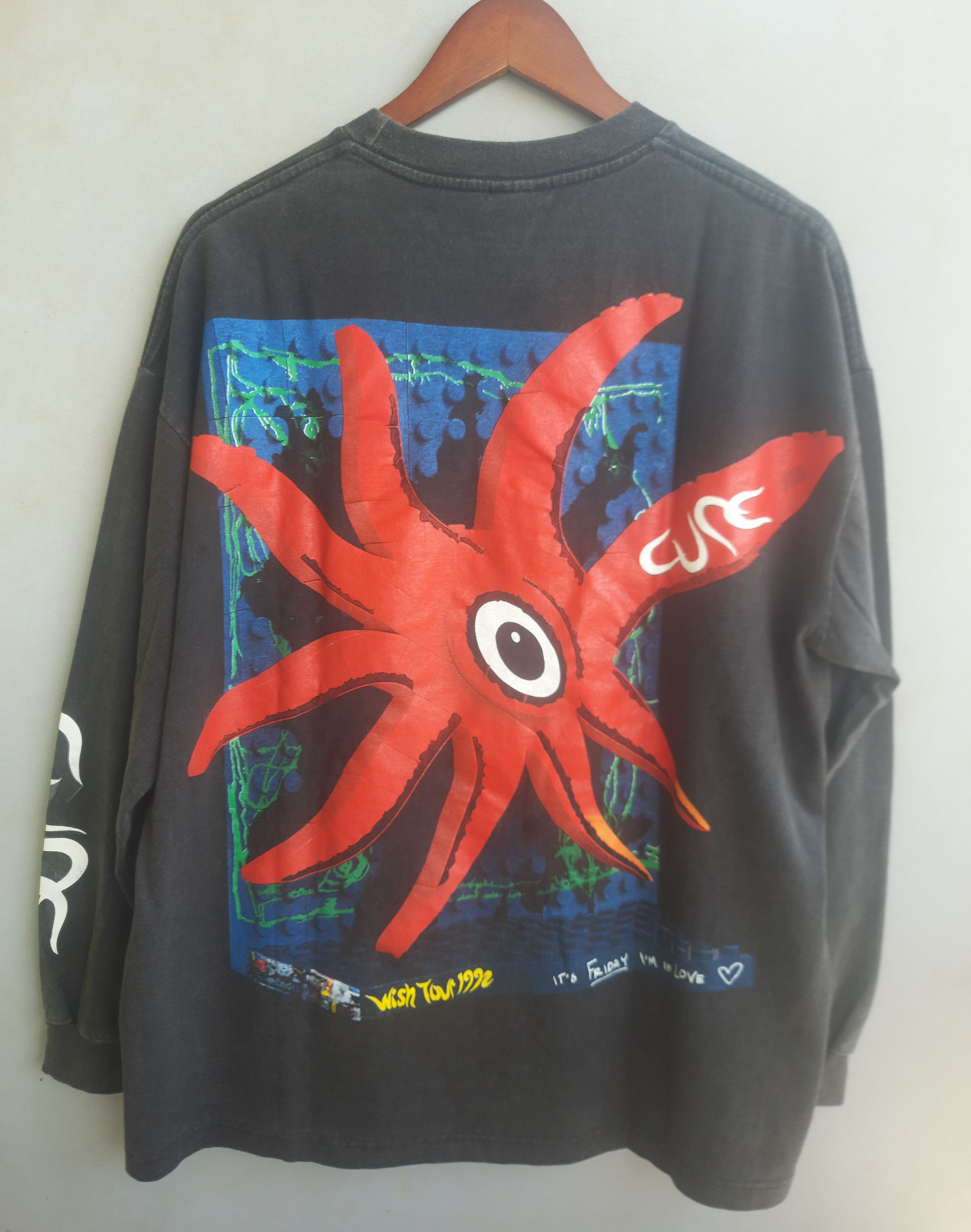 Band Tees The Cure Wish Tour Lego Robert Smith Fan Made Size US L / EU 52-54 / 3 - 2 Thumbnail
