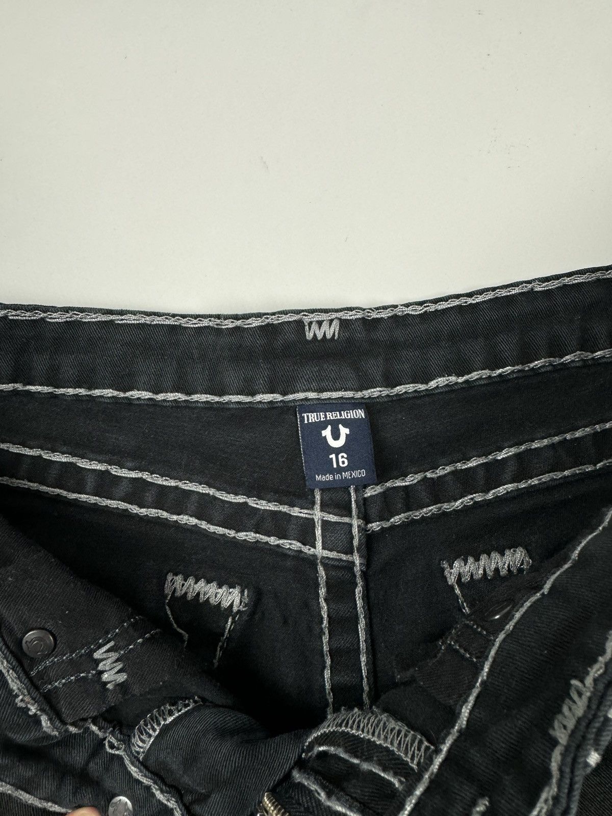 True Religion True Religion Faded Geno Super Slim Pants Size 30" / US 8 / IT 44 - 7 Thumbnail