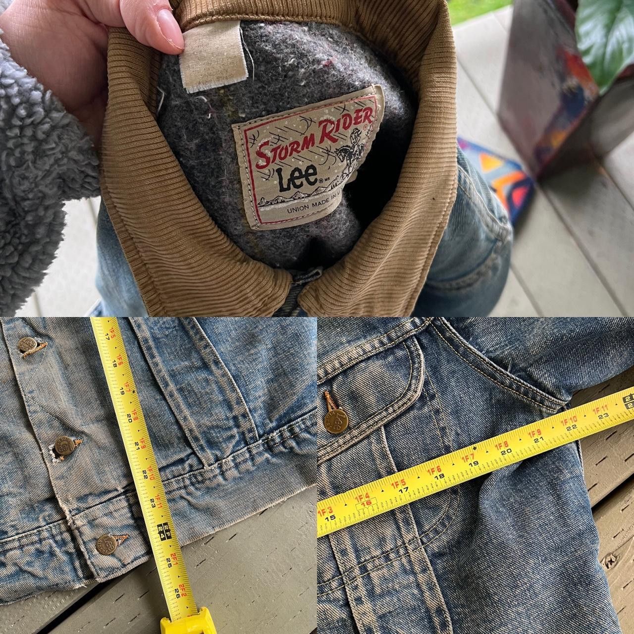 Lee × Vintage VTG 70’s Lee Storm Rider Blanket Lined Trucker Jean Jacket Size US M / EU 48-50 / 2 - 7 Thumbnail