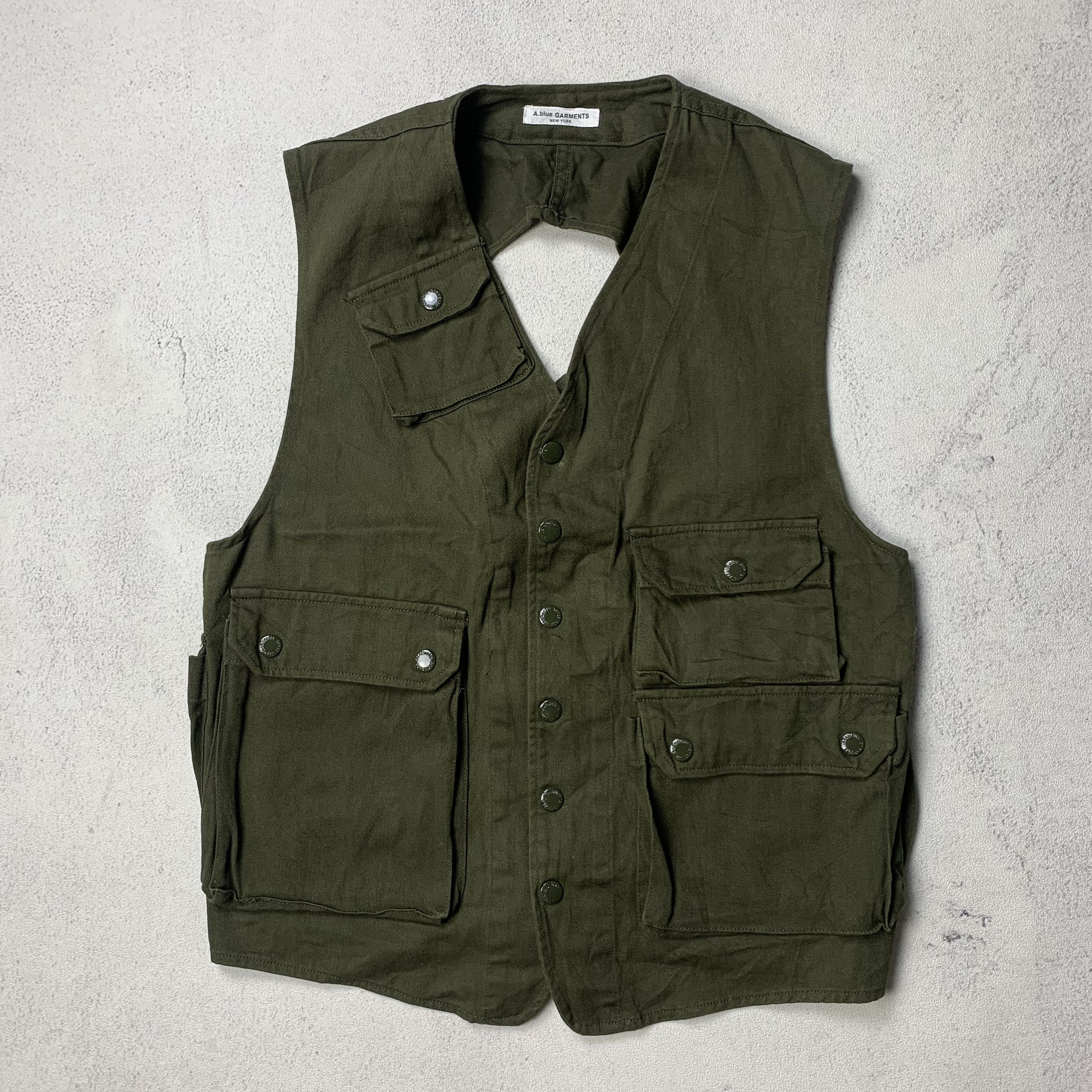 Aspesi Aspesi Multi Pocket Utility Military Vest Size US M / EU 48-50 / 2 - 1 Thumbnail