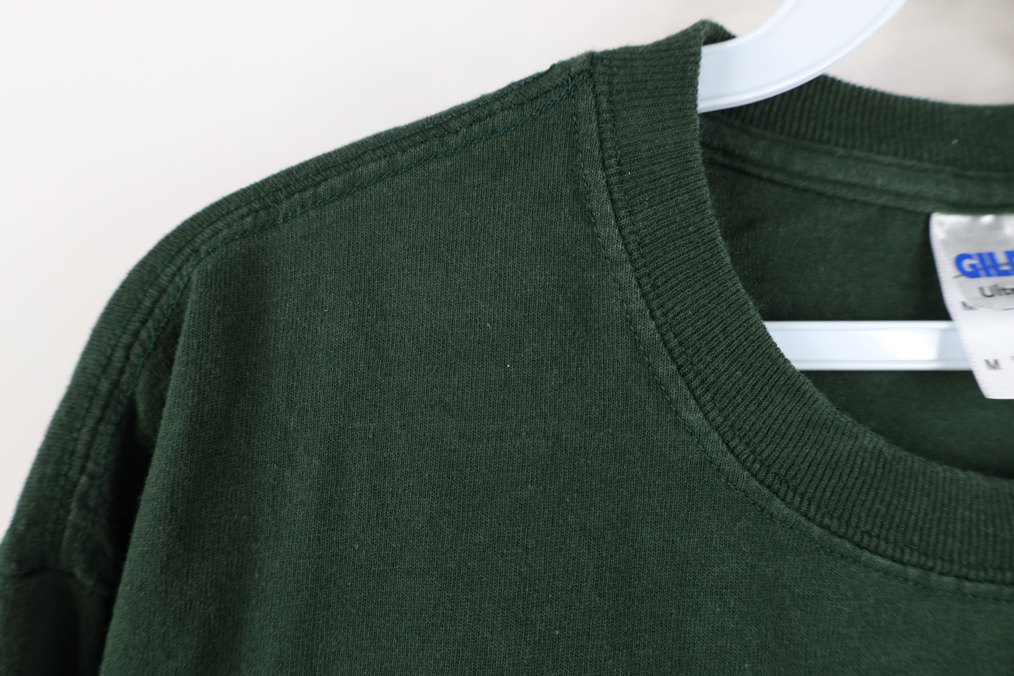 Vintage Vintage 90s Y2K Streetwear Blank Cotton Long Sleeve T-Shirt Size US M / EU 48-50 / 2 - 7 Thumbnail