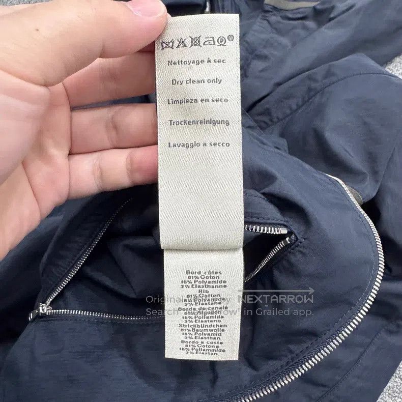 Hermes Hermes Midnight Blue Windbreaker Size US XL / EU 56 / 4 - 4 Thumbnail