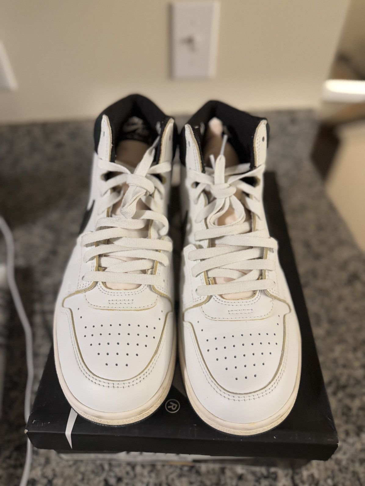 Jordan Brand × Nike Size 10.5 - Nike Air Ship x A Ma Maniere | DX4976-100 Size US 10.5 / EU 43-44 - 3 Thumbnail