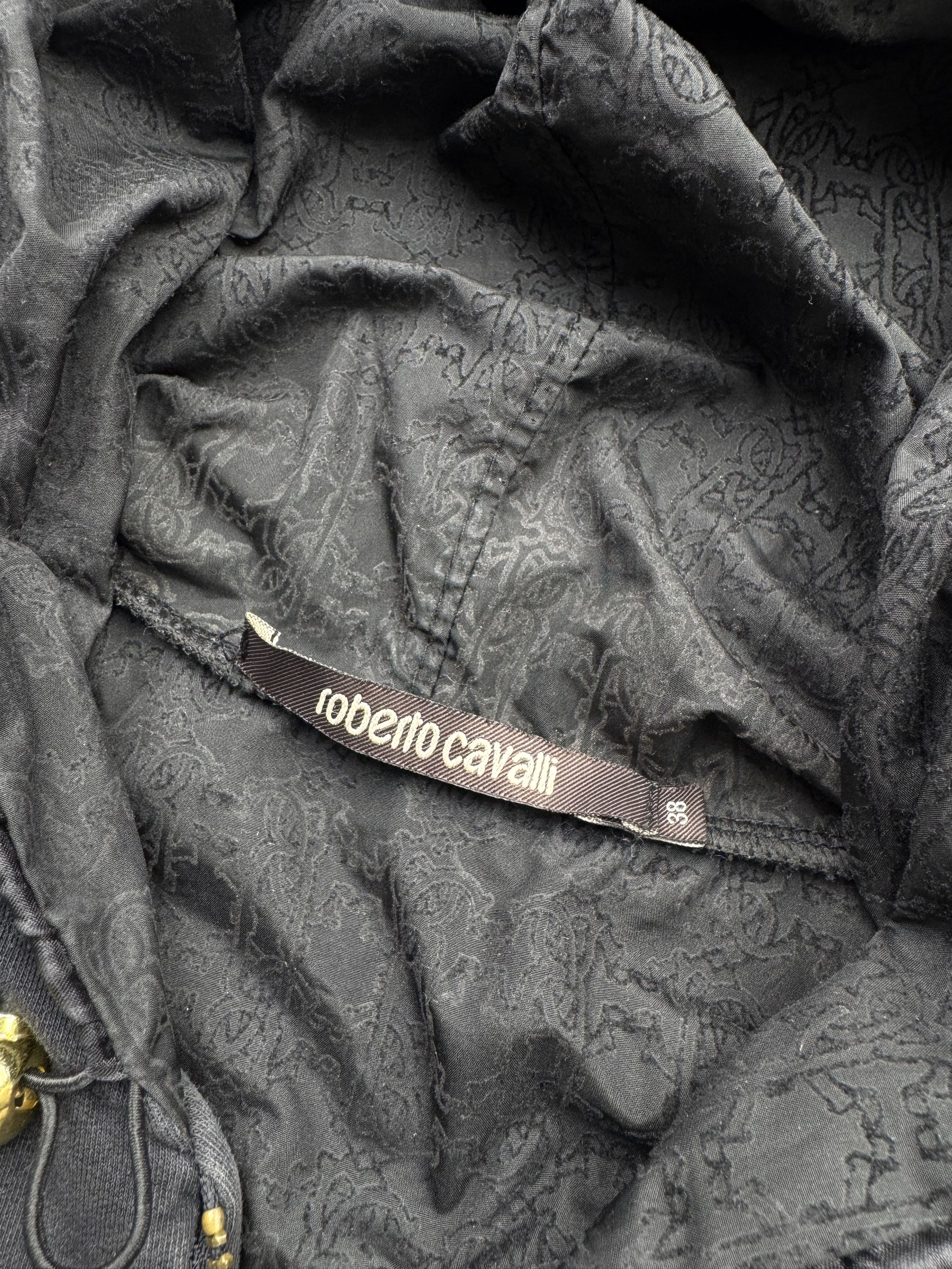 Just Cavalli × Roberto Cavalli × Vintage Roberto Cavalli Vintage Zipp Hoodie Size XS / US 0-2 / IT 36-38 - 4 Thumbnail