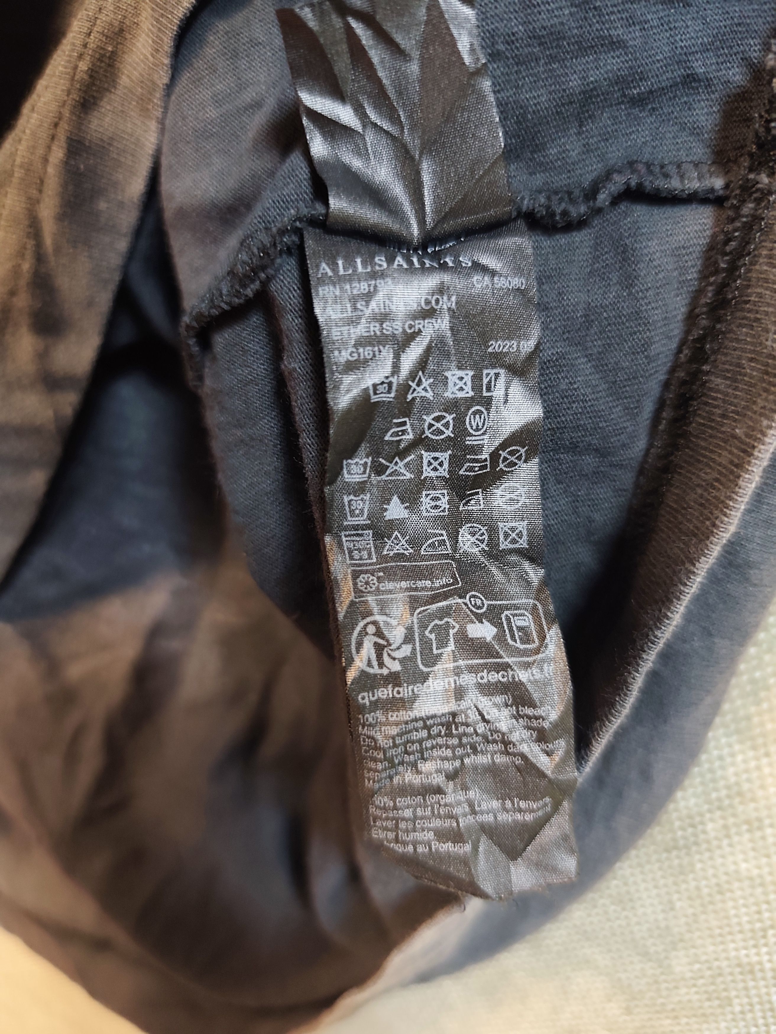 Allsaints Allsaints Distressed Tee Size US XL / EU 56 / 4 - 7 Thumbnail