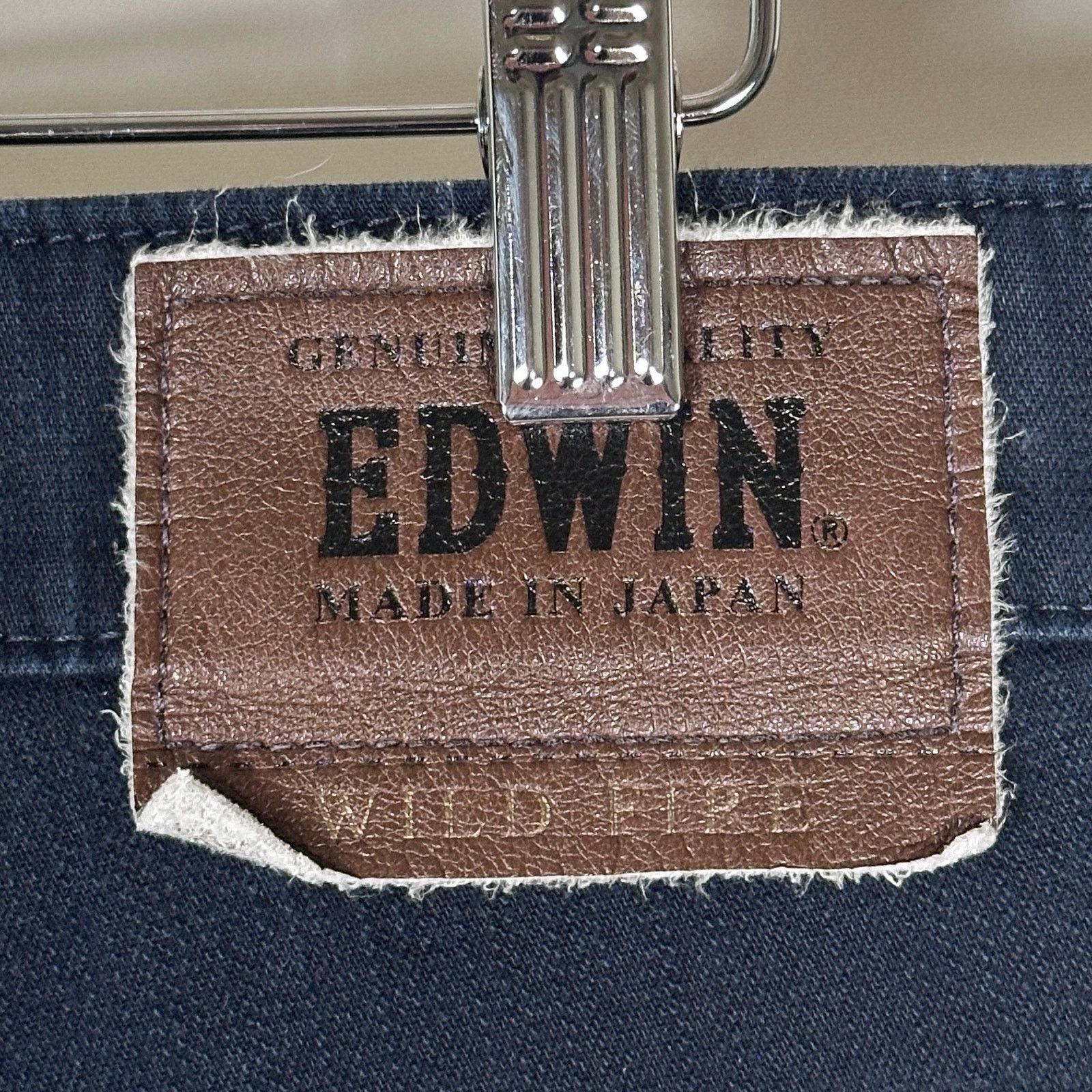 Edwin Wildfire 503 Straight Black Denim Size US 34 / EU 50 - 4 Thumbnail