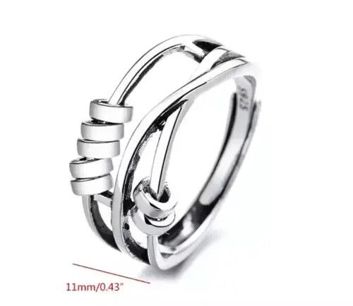 Japanese Brand Creative Braided ring Size ONE SIZE - 4 Thumbnail