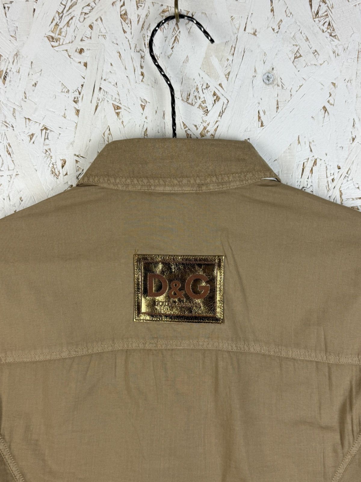 Dolce & Gabbana NWT Dolce & Gabbana 2003 Military Long Sleeve Button Up L Size L / US 10 / IT 46 - 7 Thumbnail