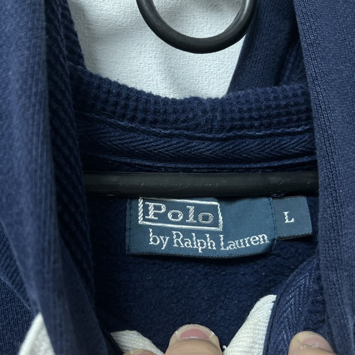 Polo Ralph Lauren Vintage Polo Ralph Lauren Y2K Big Logo 3 Hoodie Size US L / EU 52-54 / 3 - 9 Thumbnail