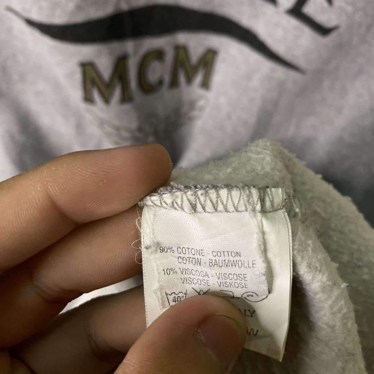 MCM × Vintage Vintage MCM Legere Sweatshirt Made in Italy Size US L / EU 52-54 / 3 - 4 Thumbnail
