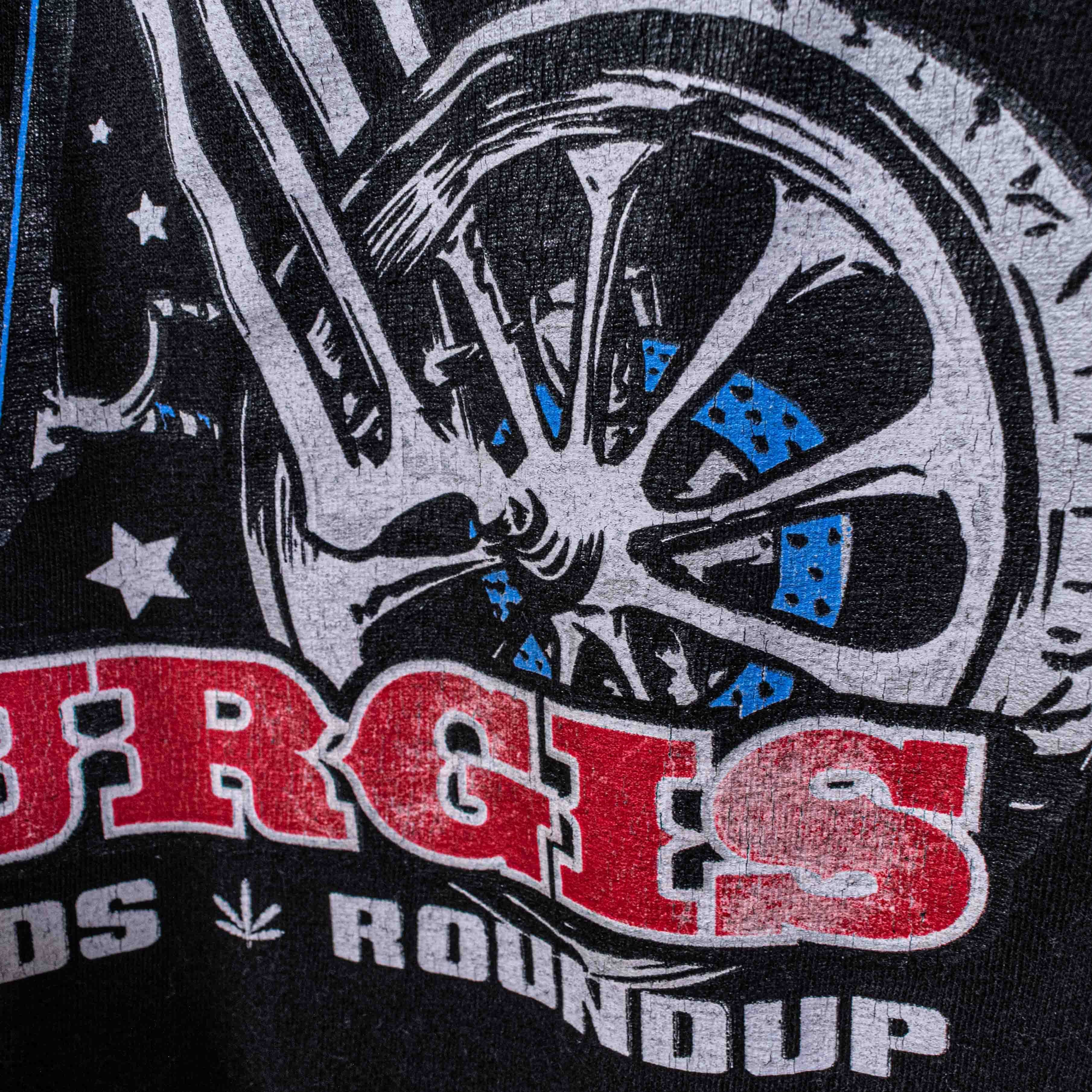 Vintage Cheech & Chong Sturgis Badland Round Up T-Shirt Long Sleeve Size US M / EU 48-50 / 2 - 6 Thumbnail