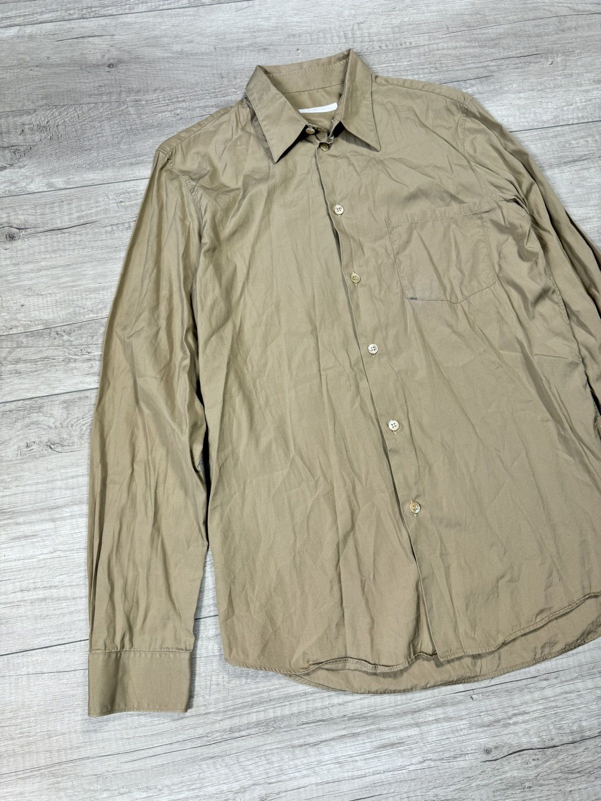 Helmut Lang Vintage Archive Helmut Lang Shirts Button Up Size US M / EU 48-50 / 2 - 2 Thumbnail