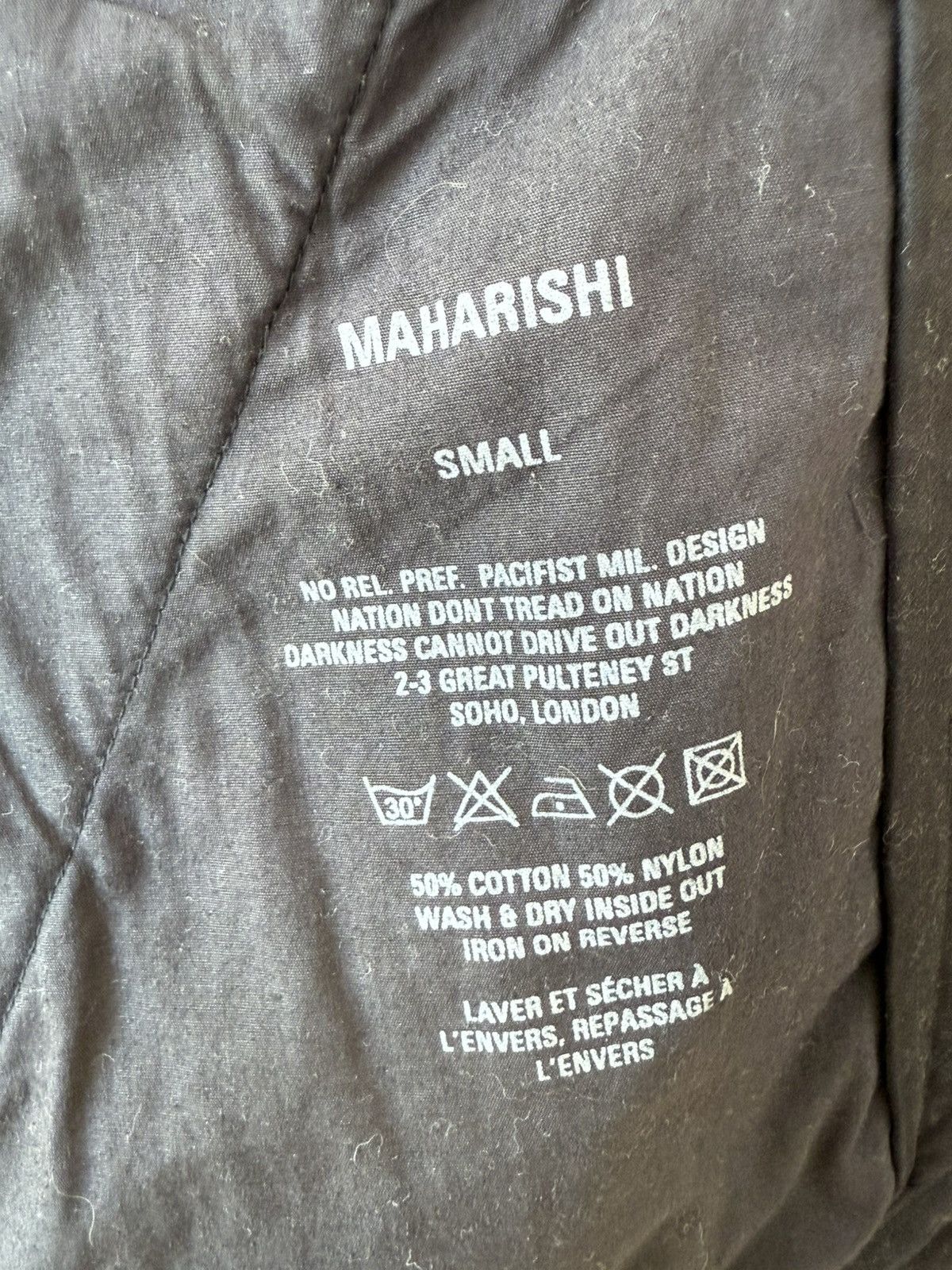 Maharishi Maharishi Upcycled Grizzly Jacket in S / excellent condition Size US S / EU 44-46 / 1 - 8 Thumbnail