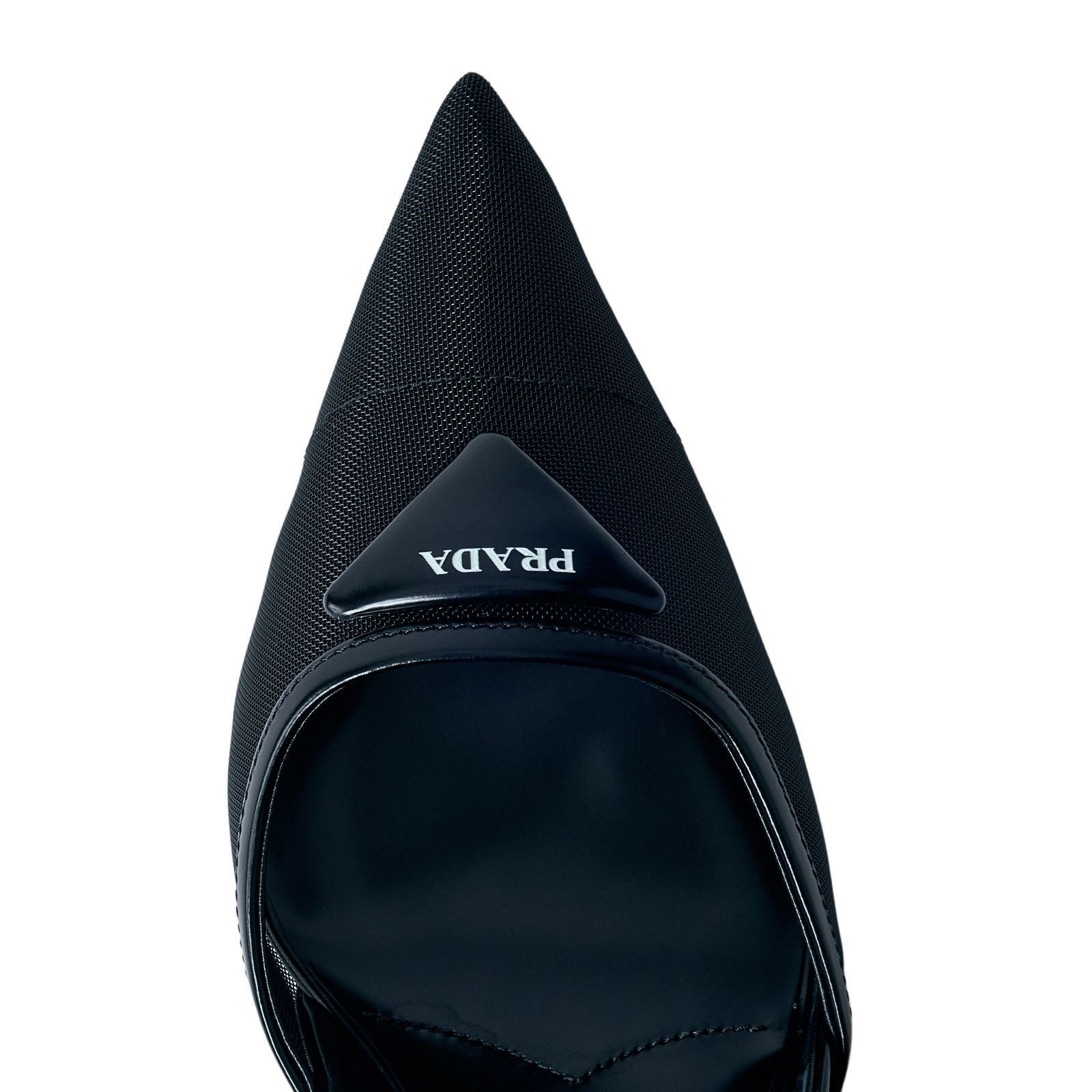 Prada PRADA Black Slingback Pumps New & Authentic (Women's size:7; Size US 7 / IT 37 - 5 Thumbnail