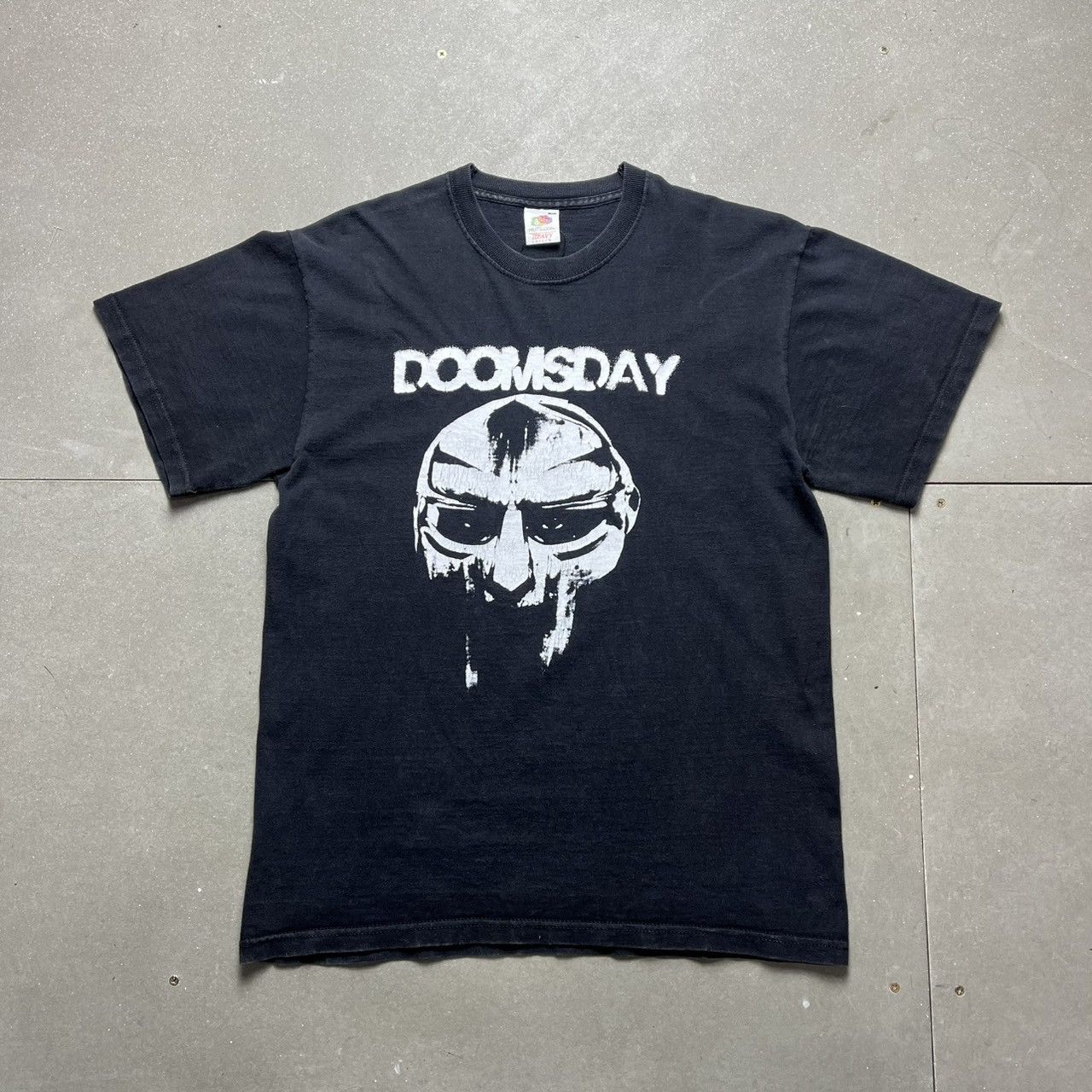 2003 KMD MF DOOM RAP T Tシャツ ビンテージ 黒 L レア