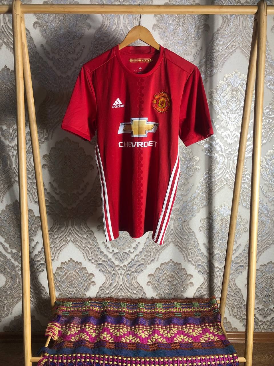 Adidas Vintage Adidas FC Manchester United England Soccer Jersey Size US M / EU 48-50 / 2 - 2 Thumbnail