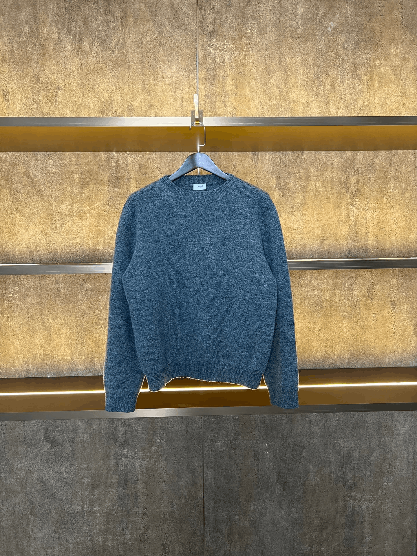 Celine Celine Knit Wool Gray Sweater xl Men Size US XL / EU 56 / 4 - 1 Thumbnail