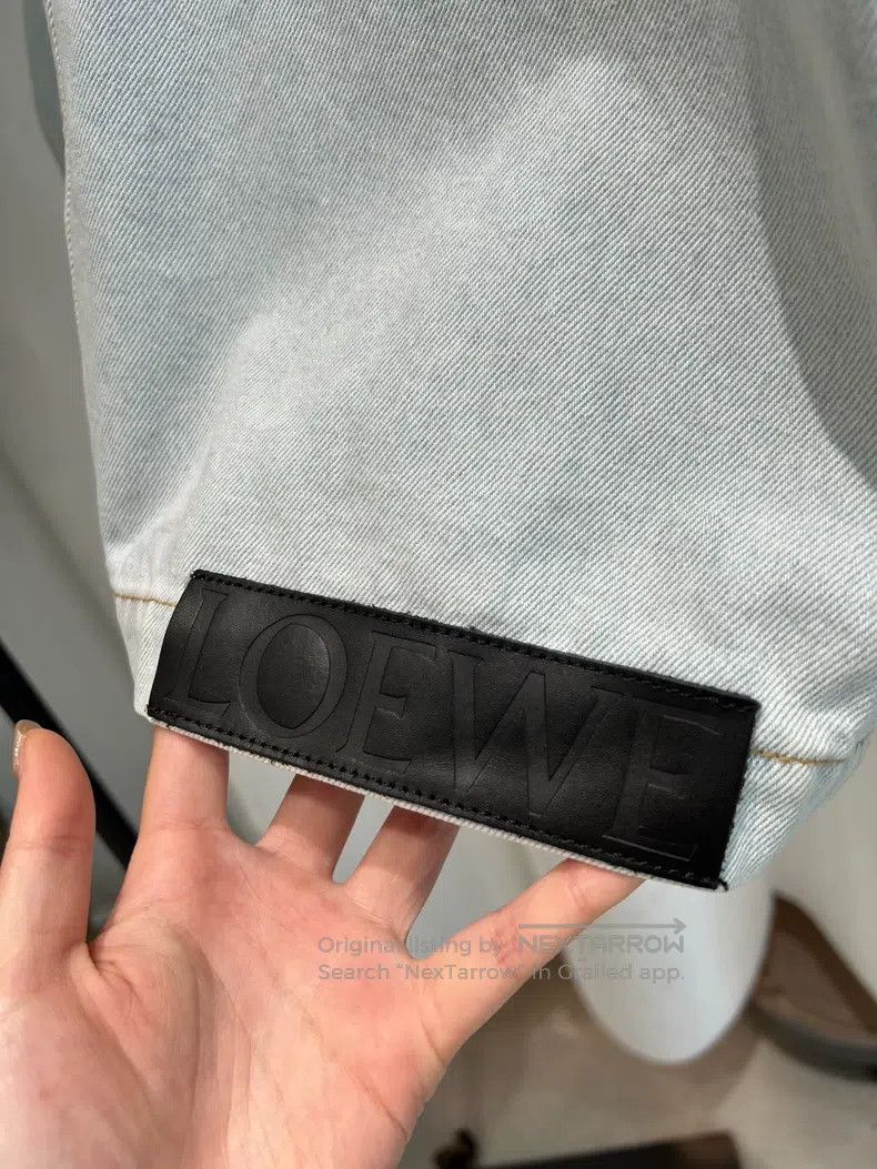 Loewe Loewe Light Blue Washed Denim Jacket Size XXS / US 00 / IT 34 - 5 Thumbnail