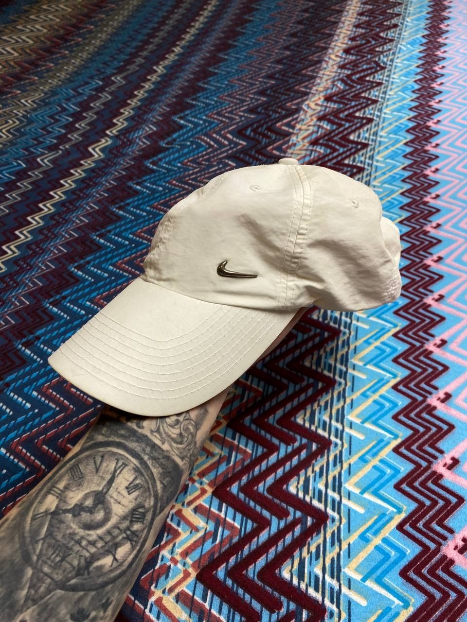 Nike × Vintage Vintage nike cap hat swoosh Size ONE SIZE - 13 Thumbnail