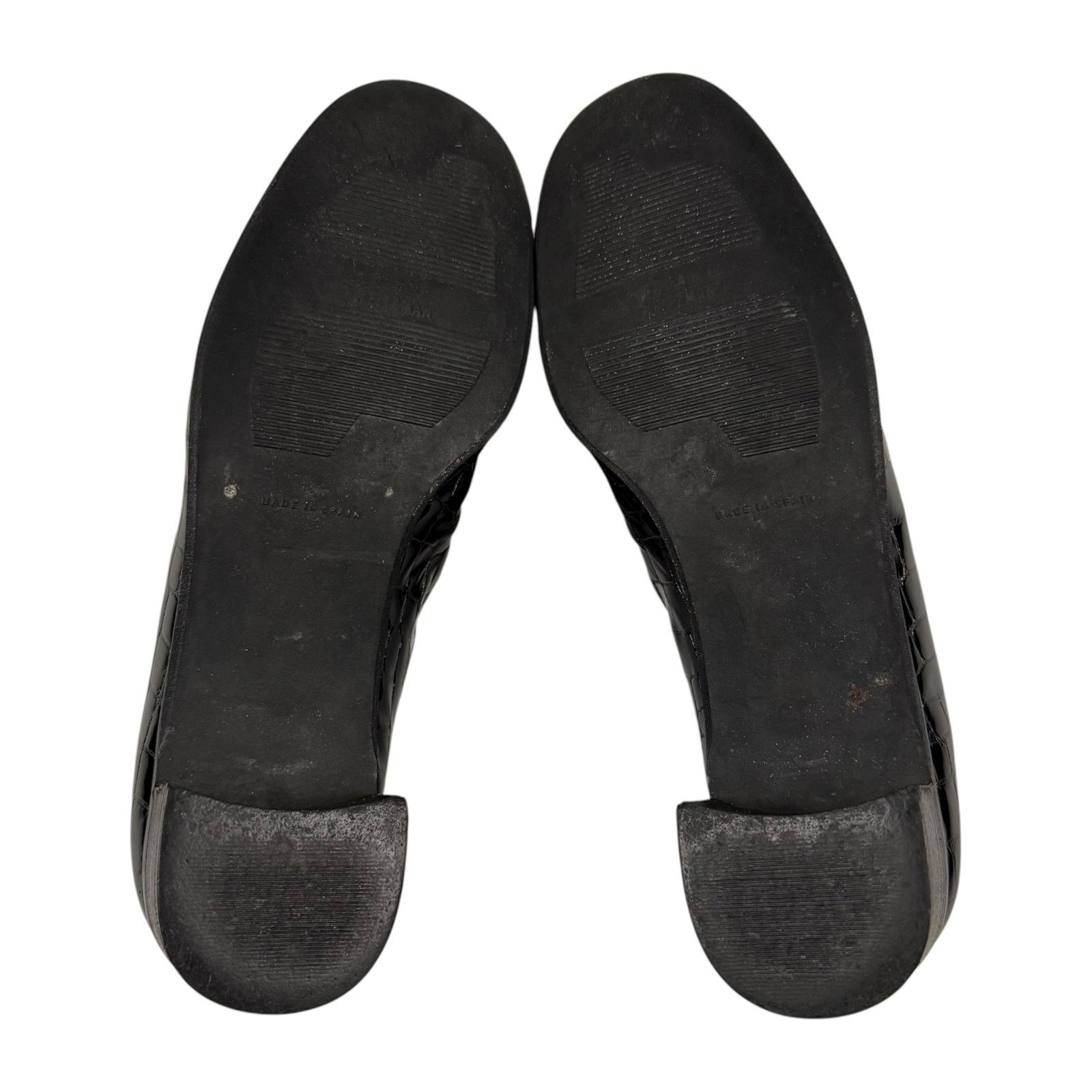 Stuart Weitzman × Vintage Vintage y2k Stuart Weitzman Women's Alligator Tassel Loafers Size US 9.5 / IT 39.5 - 6 Thumbnail
