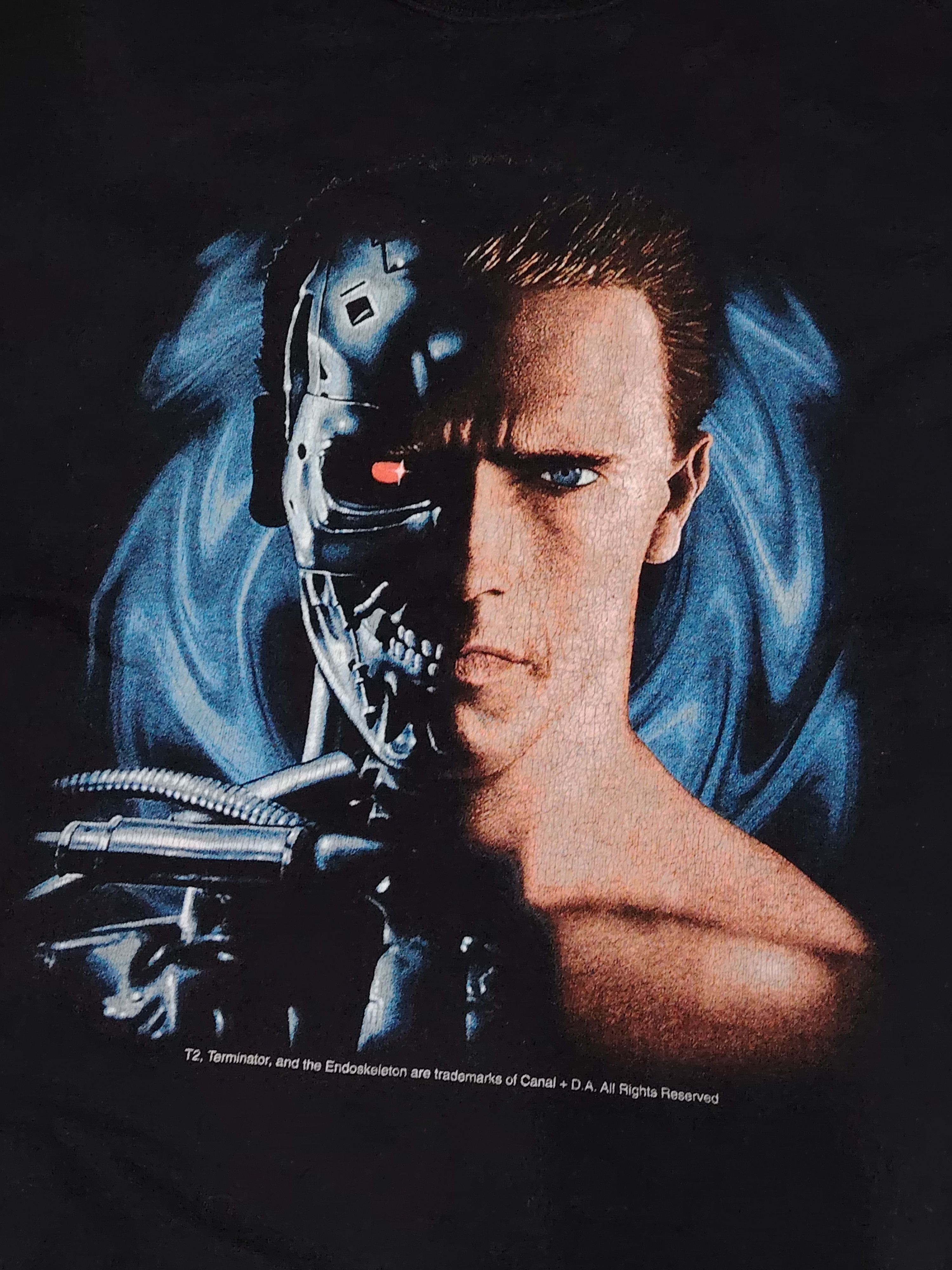 Vintage Rare.!! Vintage Terminator 2 movie t shirt Size US L / EU 52-54 / 3 - 3 Thumbnail