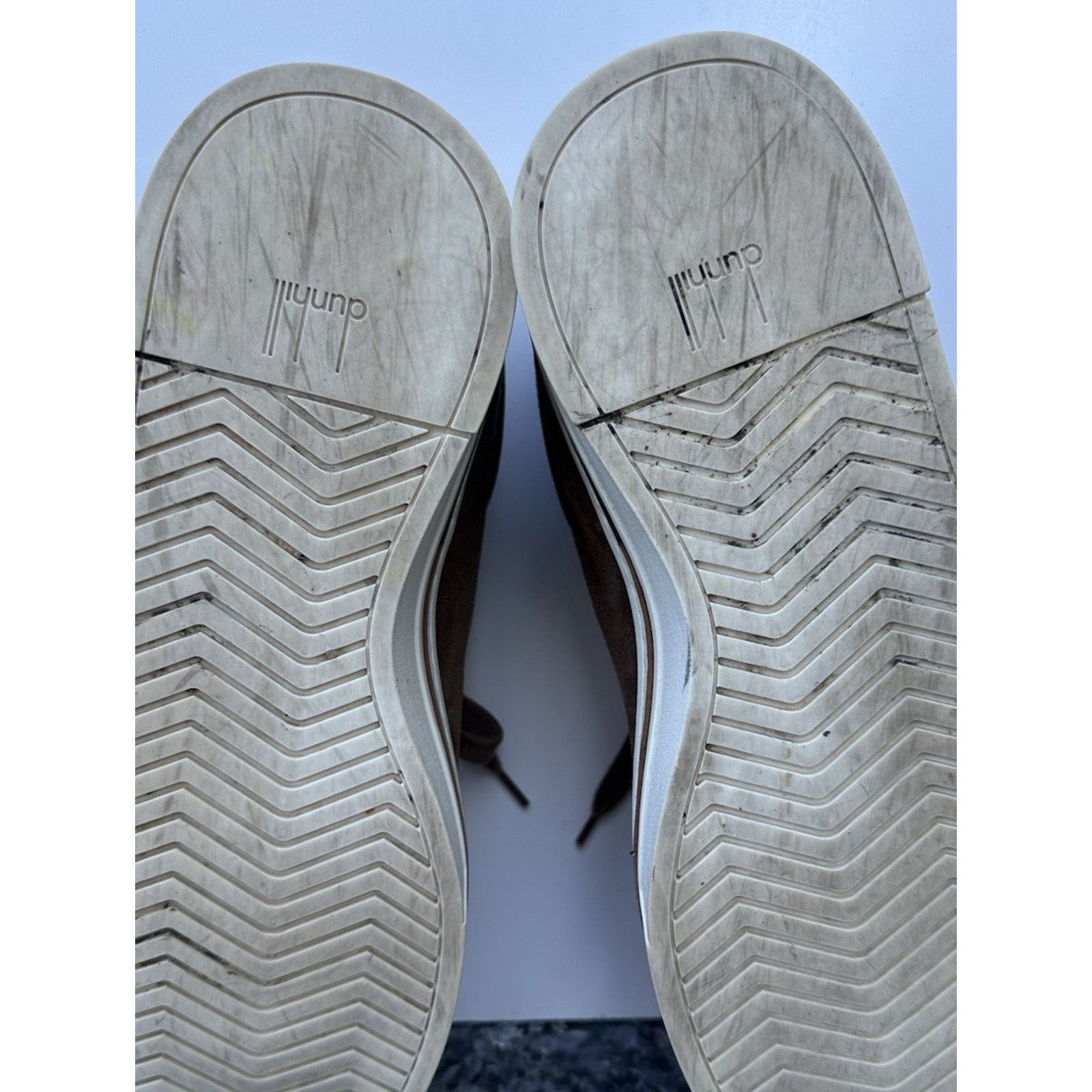 Alfred Dunhill Dunhill Metropolitan Suede Sneakers Brown Men’s Size EU 41 Size US 8 / EU 41 - 9 Thumbnail