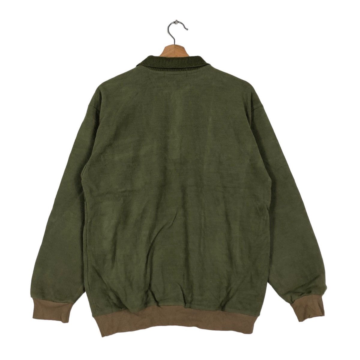 Japanese Brand 🔥VINTAGE COLLAR SWEATSHIRT COLLEGE GLASER JAPAN Size US L / EU 52-54 / 3 - 8 Thumbnail