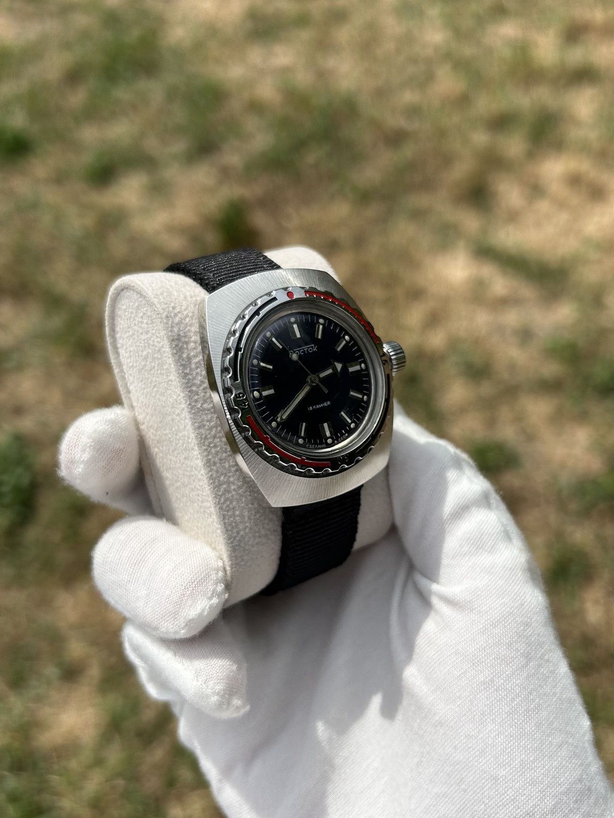 Vintage Vintage Watch Vostok Amphibia USSR Soviet Mechanical 1980s Size ONE SIZE - 5 Thumbnail