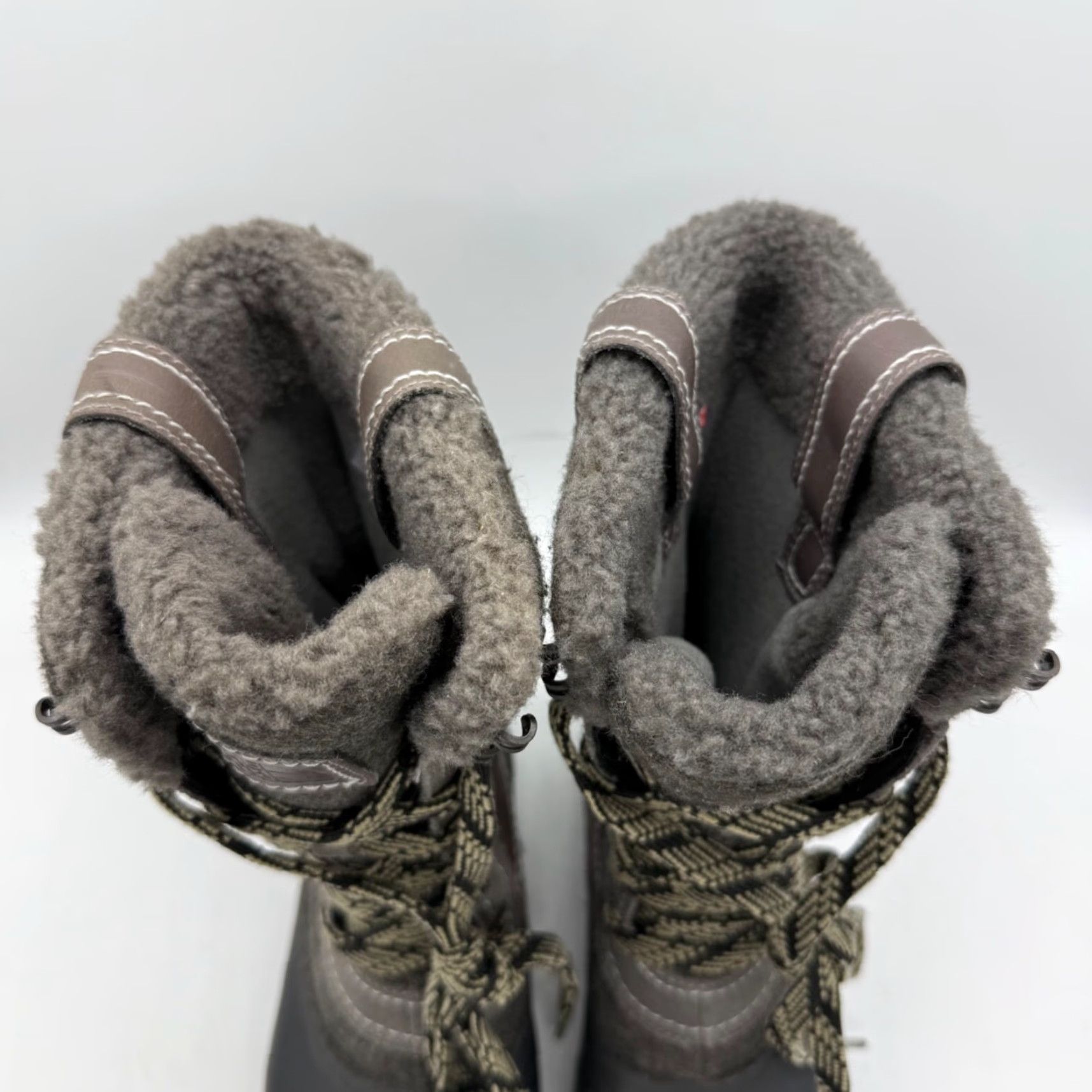 The North Face The North Face Womens Shellista III Mid Boots 6 Brown Waterproof Lace Up Snow Boot Size US 6 / IT 36 - 5 Thumbnail