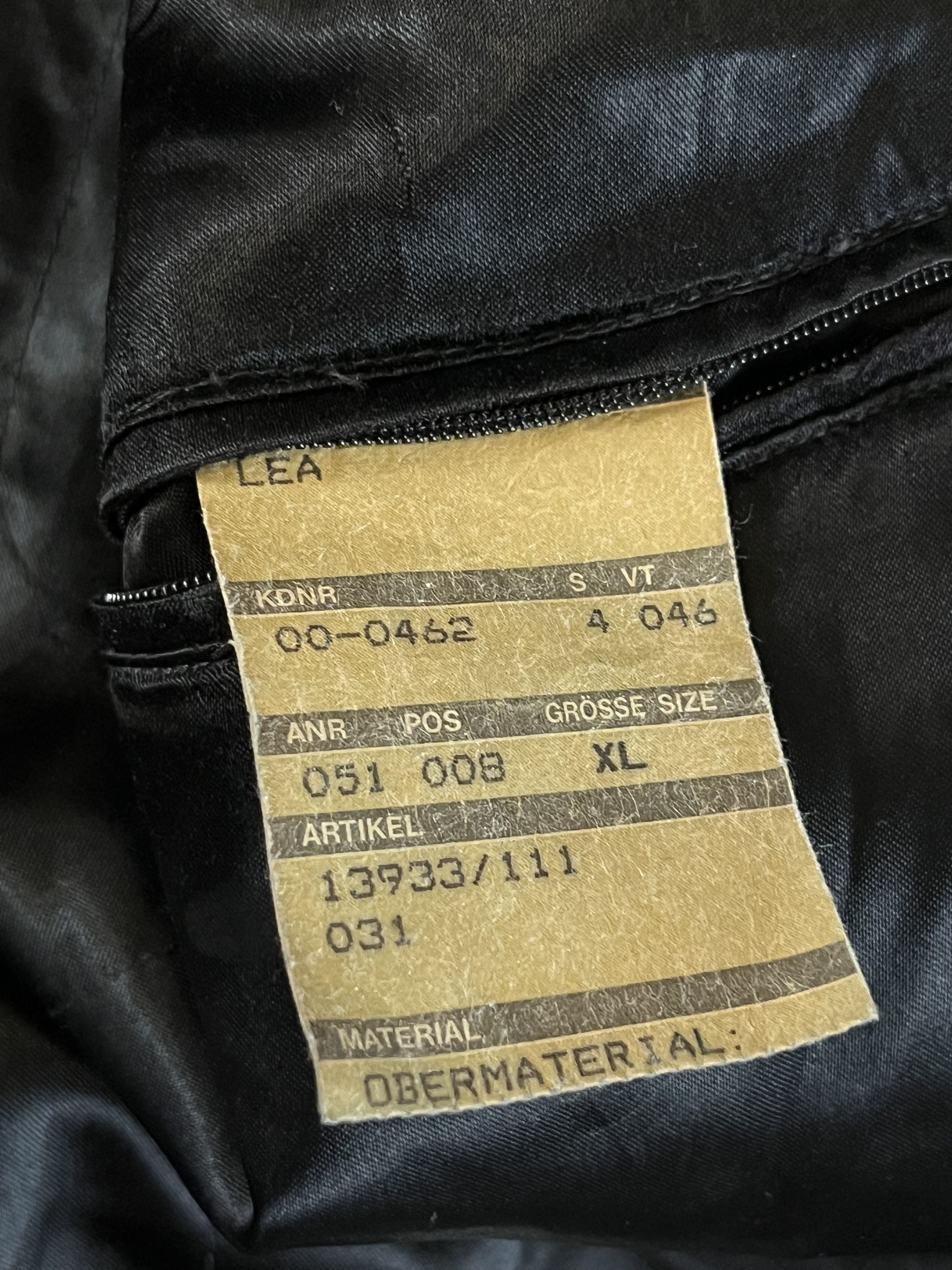 Designer × Hugo Boss × Vintage Vintage Hugo Boss Lamb Leather Jacket Size US XL / EU 56 / 4 - 11 Thumbnail