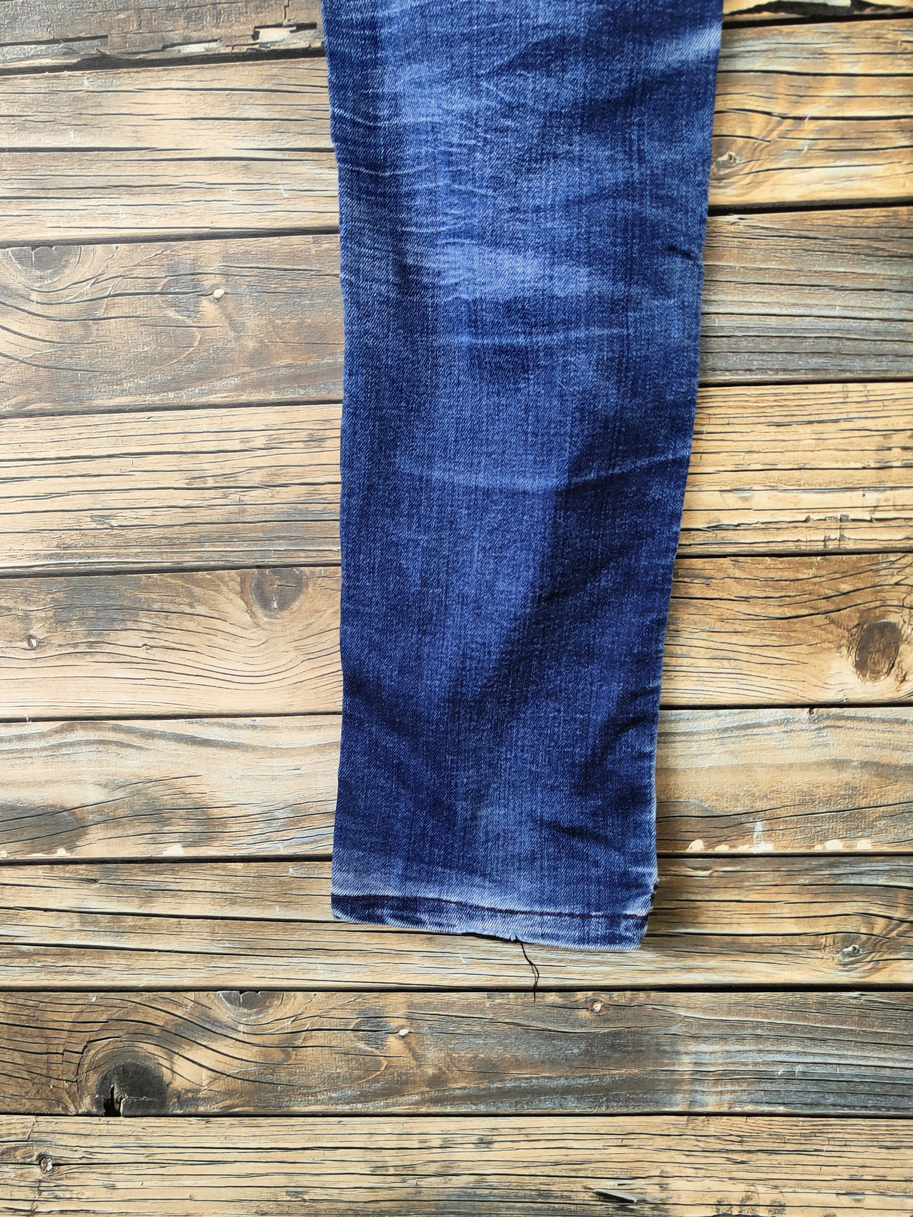 G-Star DL G-Star raw Dark Blue Distressed Ripped Jeans #46-960 Size 26" / US 2 / IT 38 - 9 Thumbnail