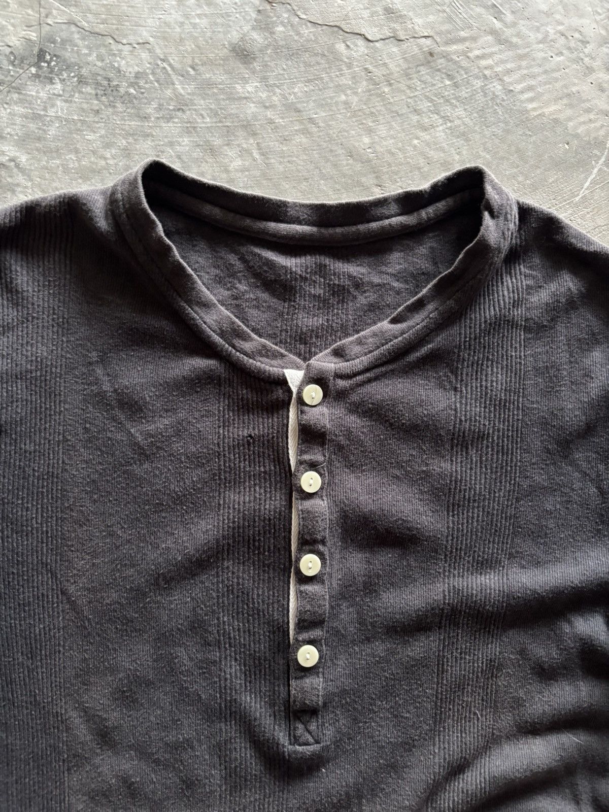 Designer × Japanese Brand × Wacko Maria WACKO MARIA japanese faded longsleeve mary shirt knit style Size US S / EU 44-46 / 1 - 2 Thumbnail