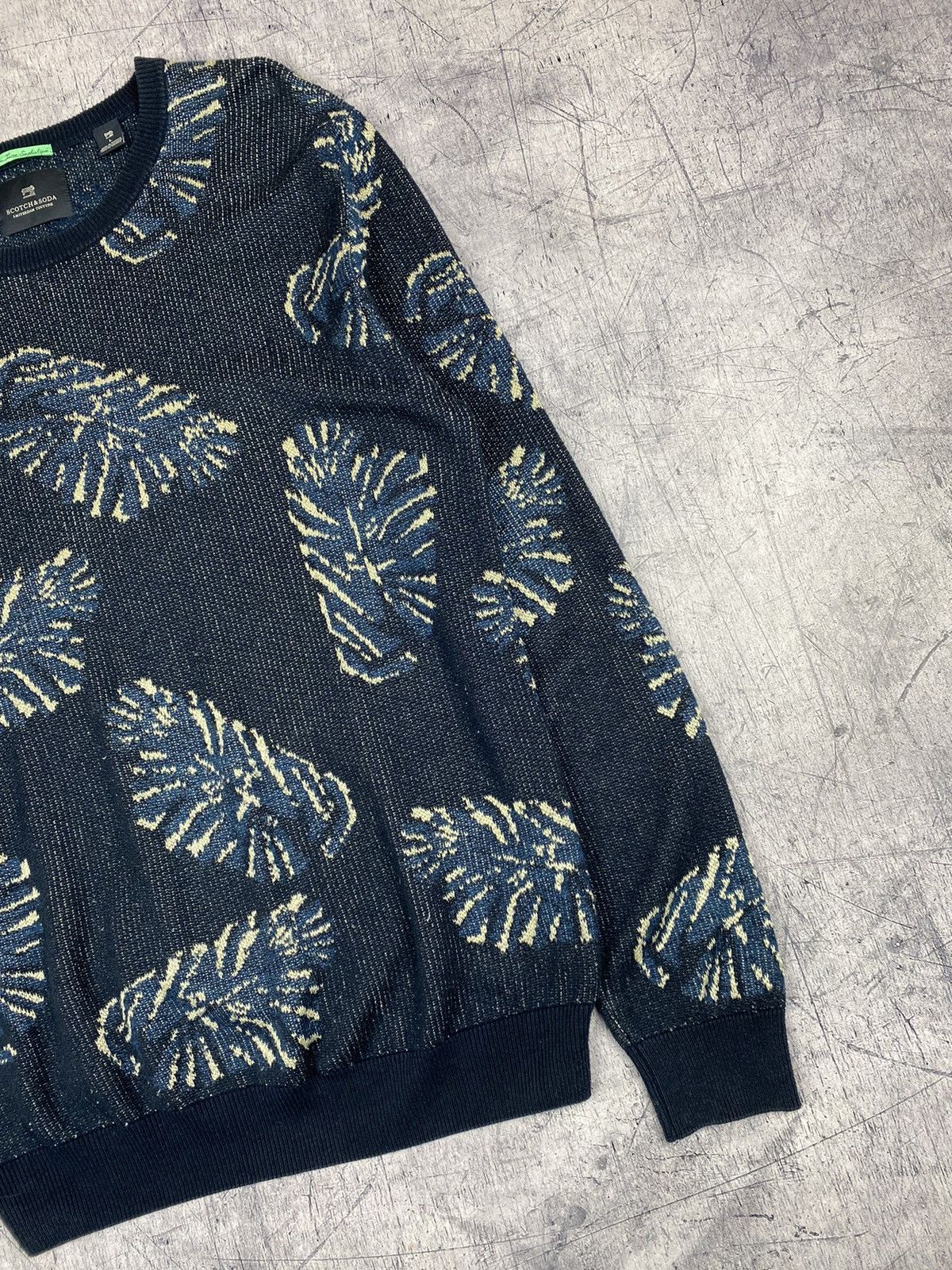 Scotch & Soda Scotch & Soda Overprinted Sweatshirt Size L Size US L / EU 52-54 / 3 - 4 Thumbnail