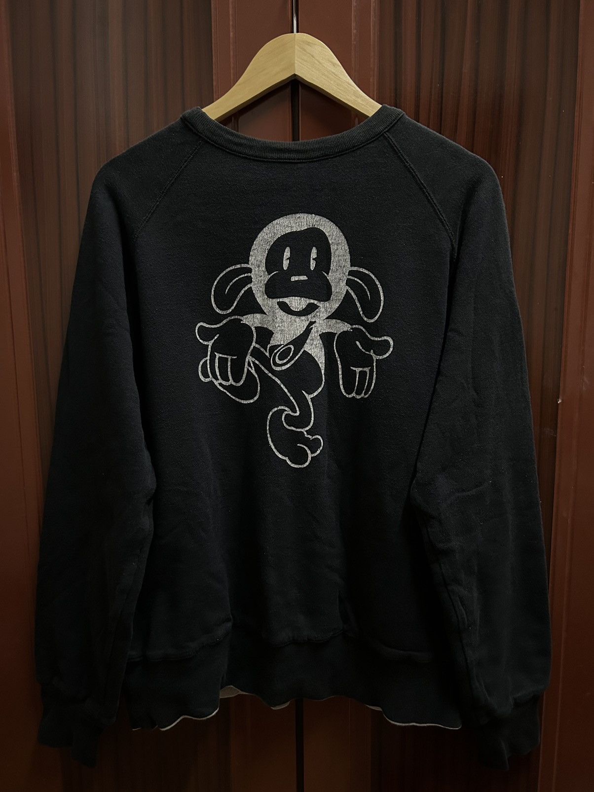 Bape BABY MILO REVERSIBLE CREWNECK (2005) Size US M / EU 48-50 / 2 - 4 Thumbnail