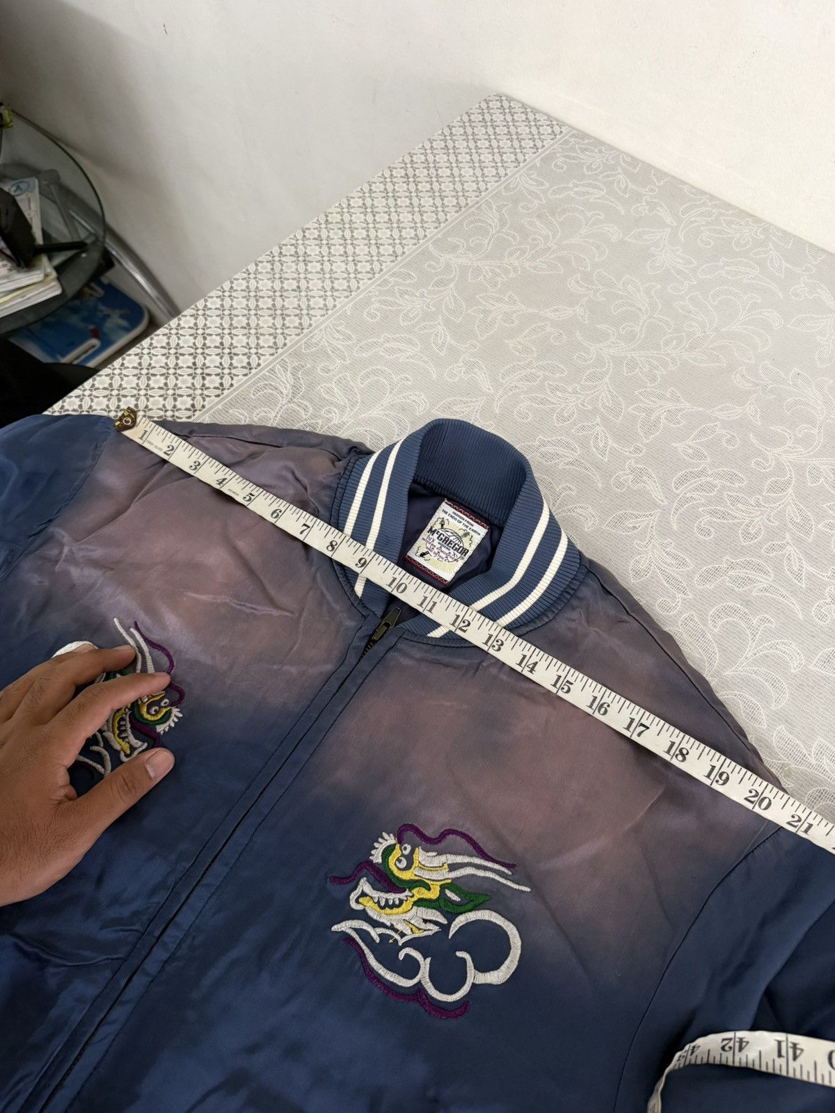 McGregor Rare🔥 McGregor Faded Sun Style Embroidery Sukajan Jacket Size US L / EU 52-54 / 3 - 24 Thumbnail