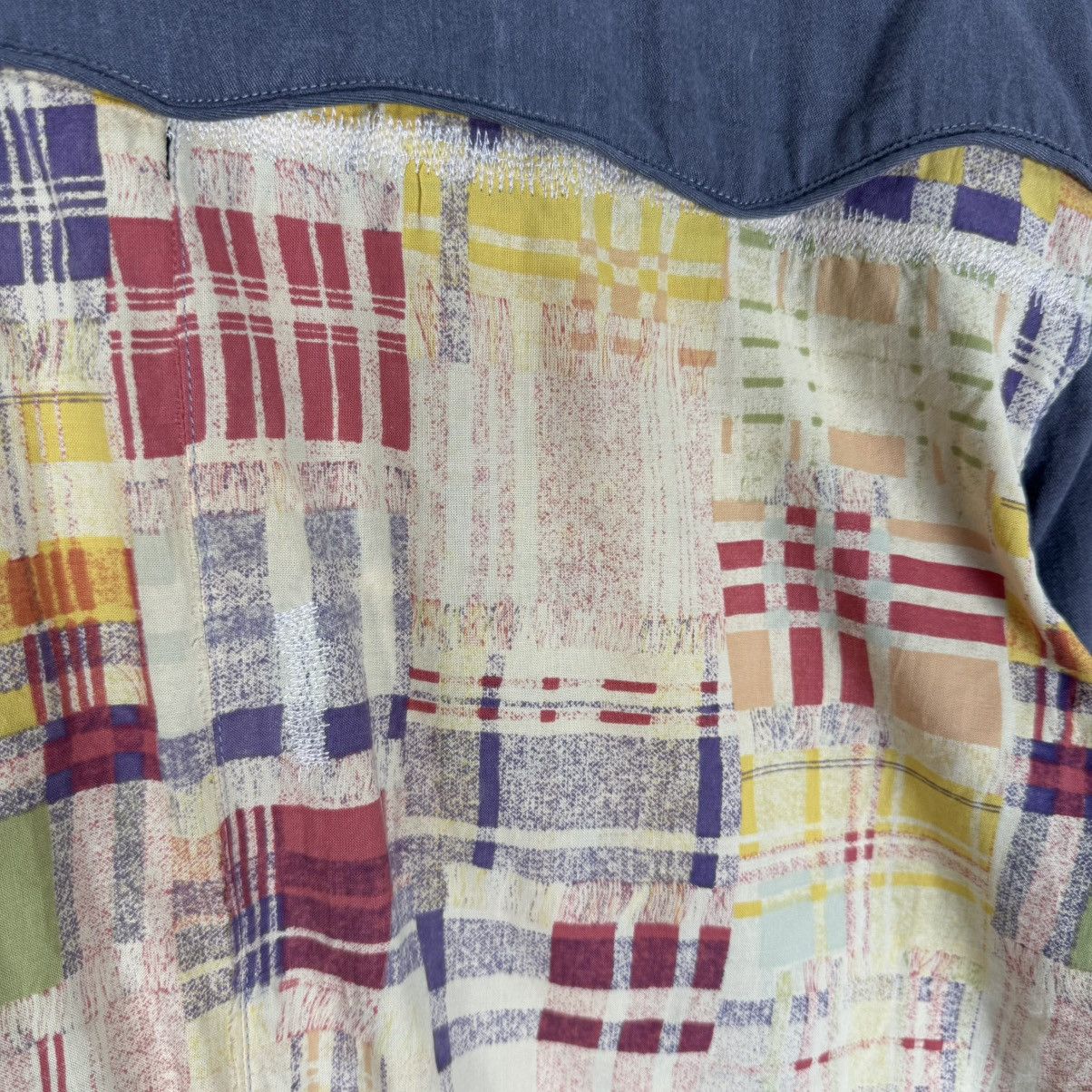 Nigel Cabourn 🌟NIGEL CABOURN PATHCWORK WESTERN SHIRTS Size US M / EU 48-50 / 2 - 8 Thumbnail