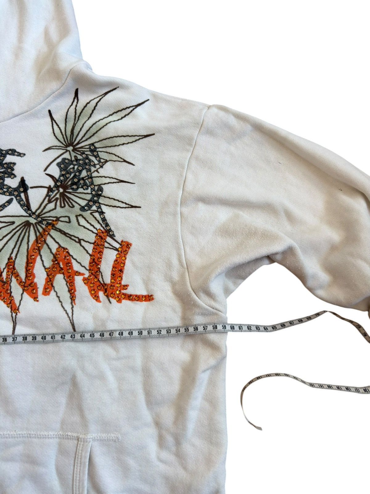 The Great China Wall *RARE* 90s VINTAGE THE GREAT CHINA WALL WEED HOODIE GREENS Size US L / EU 52-54 / 3 - 23 Thumbnail