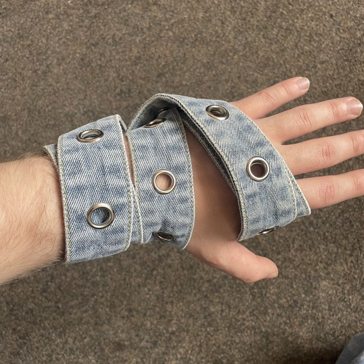 Vintage Vintage 90s BELT Japanese ARCHIVE Hype Alt Goth OS Size ONE SIZE - 4 Thumbnail