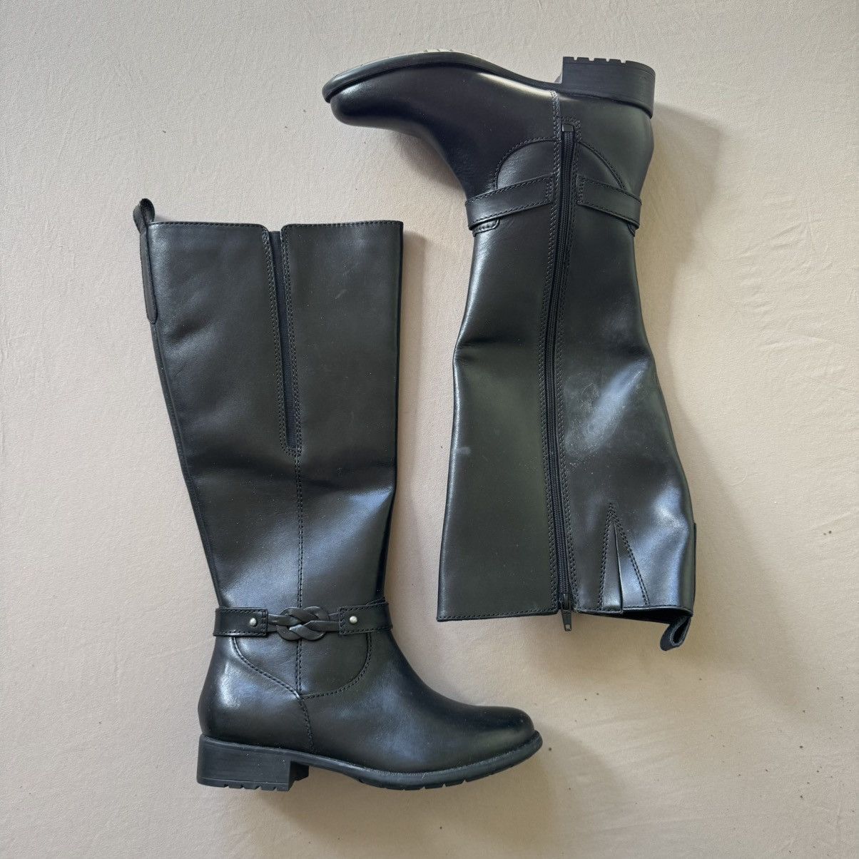 Clarks Clark’s Plaza Impress Riding Boots Size US 7 / IT 37 - 1 Thumbnail