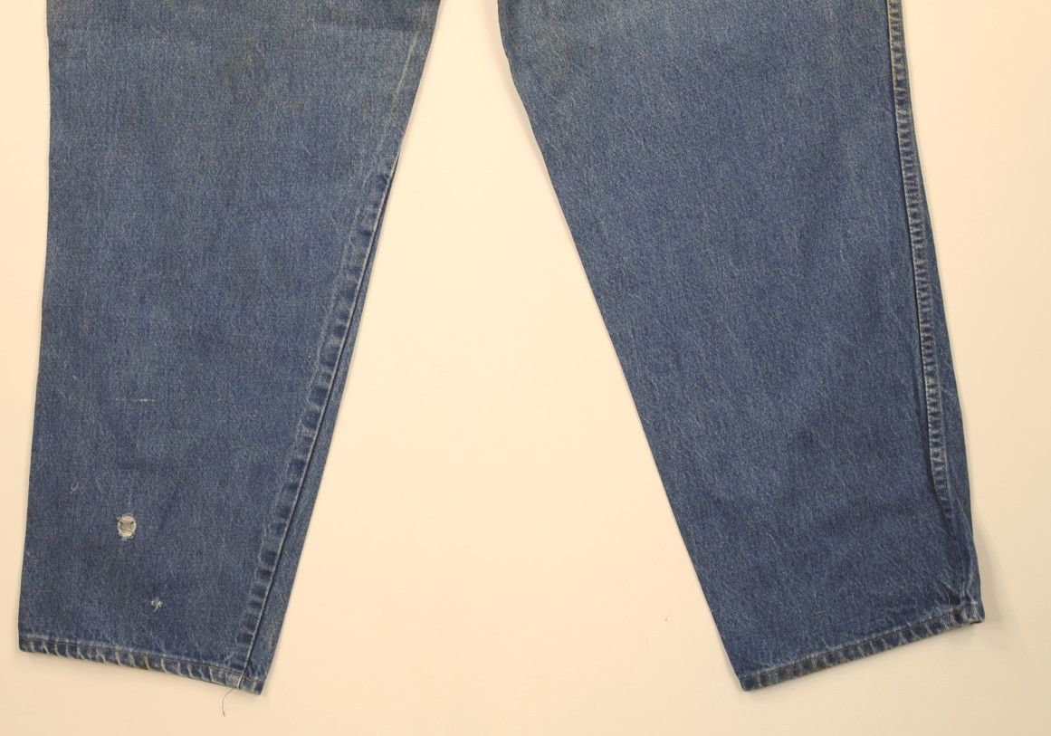 Vintage × Wrangler Vintage 80s 90s Wrangler Pleated Tapered Leg Denim Jeans USA Size US 38 / EU 54 - 13 Thumbnail