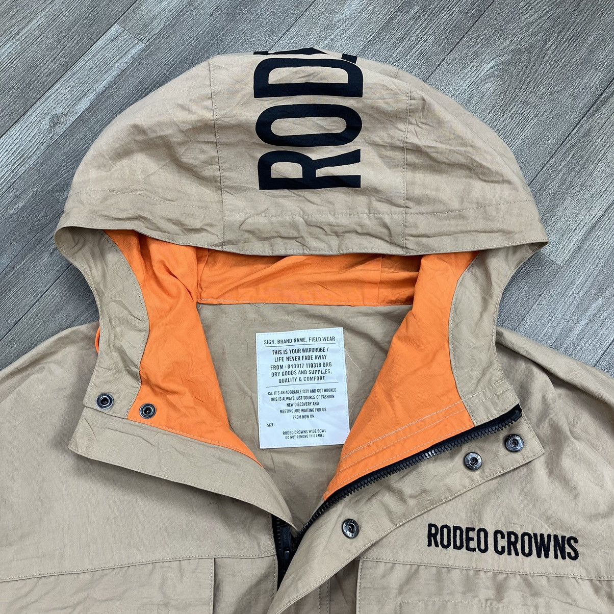 Japanese Brand × Vintage Y2K Vintage Rodeo Crowns Big Pocket Fishing Jacket Size US M / EU 48-50 / 2 - 7 Thumbnail