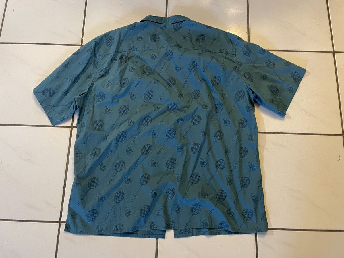 JW Anderson × Uniqlo Uniqlo x JW Anderson Shirt Men's XL Blue Printed Badminton Size US XL / EU 56 / 4 - 7 Thumbnail